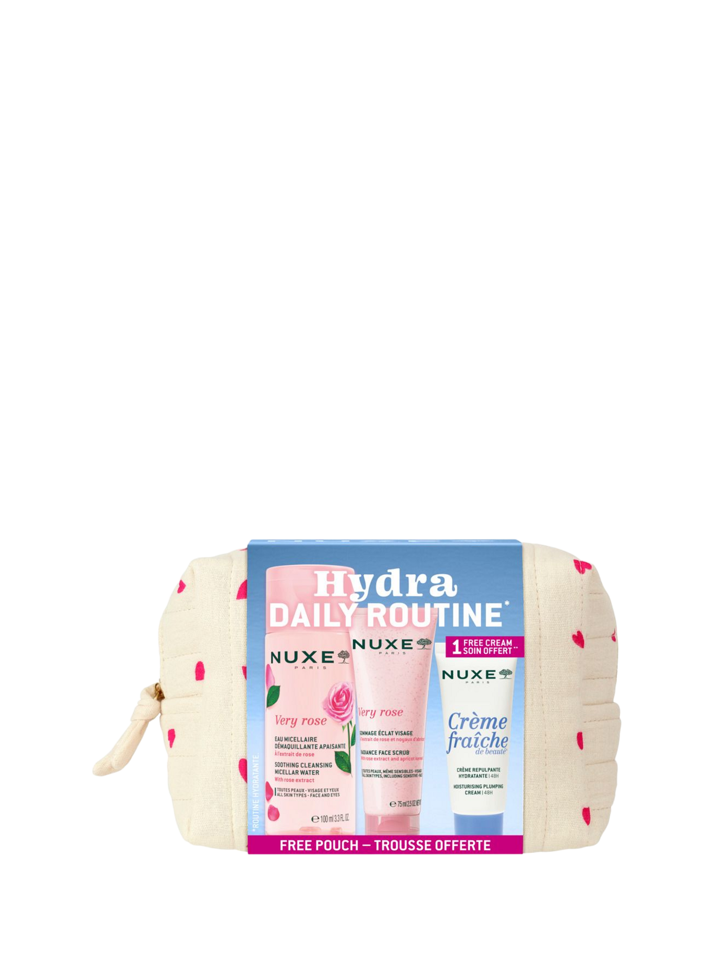 Mijn hydraterende routine met Very Rose. NUXE No color