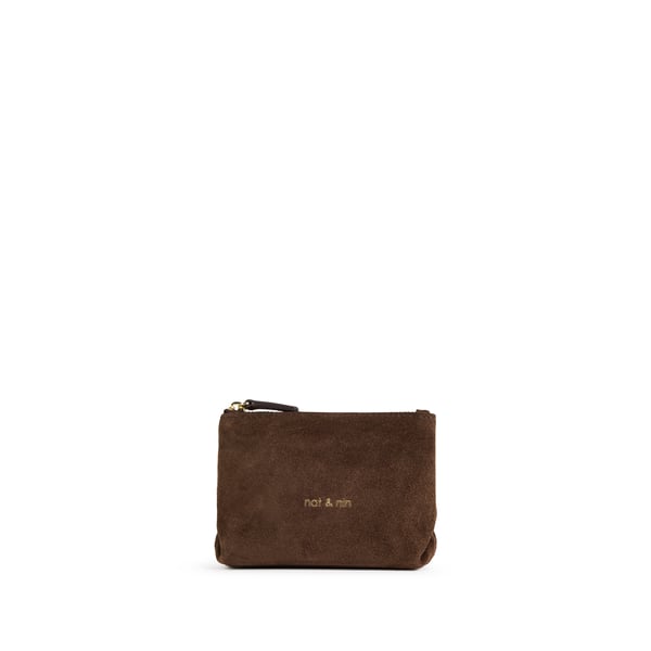 Porte-monnaie en cuir velours Porte-monnaie en cuir velours