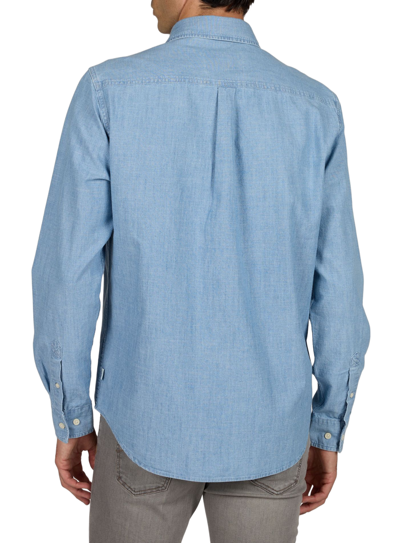 Katoenen overhemd LES DEUX Blauw