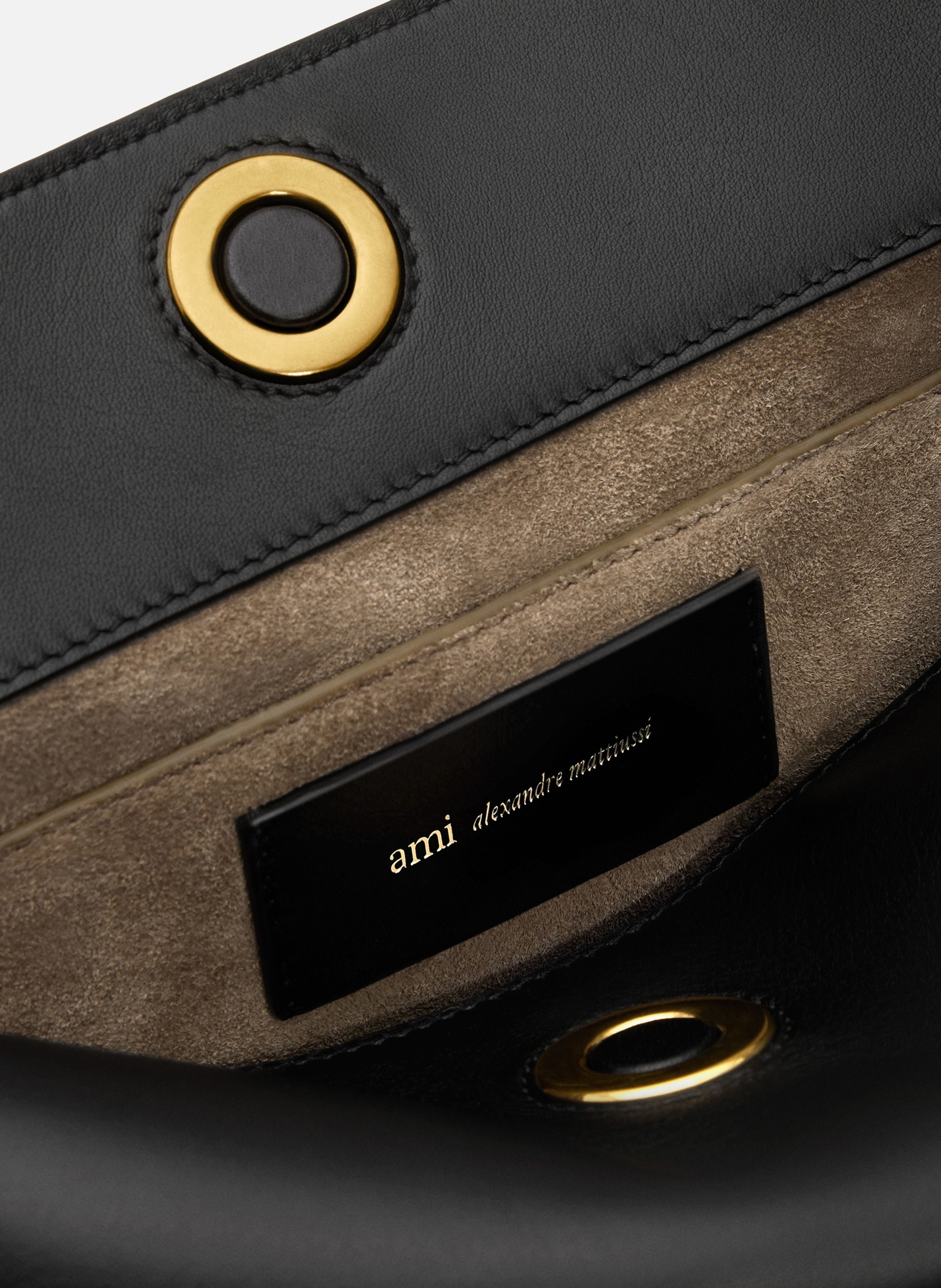 Sac carrousel unisexe AMI PARIS Noir