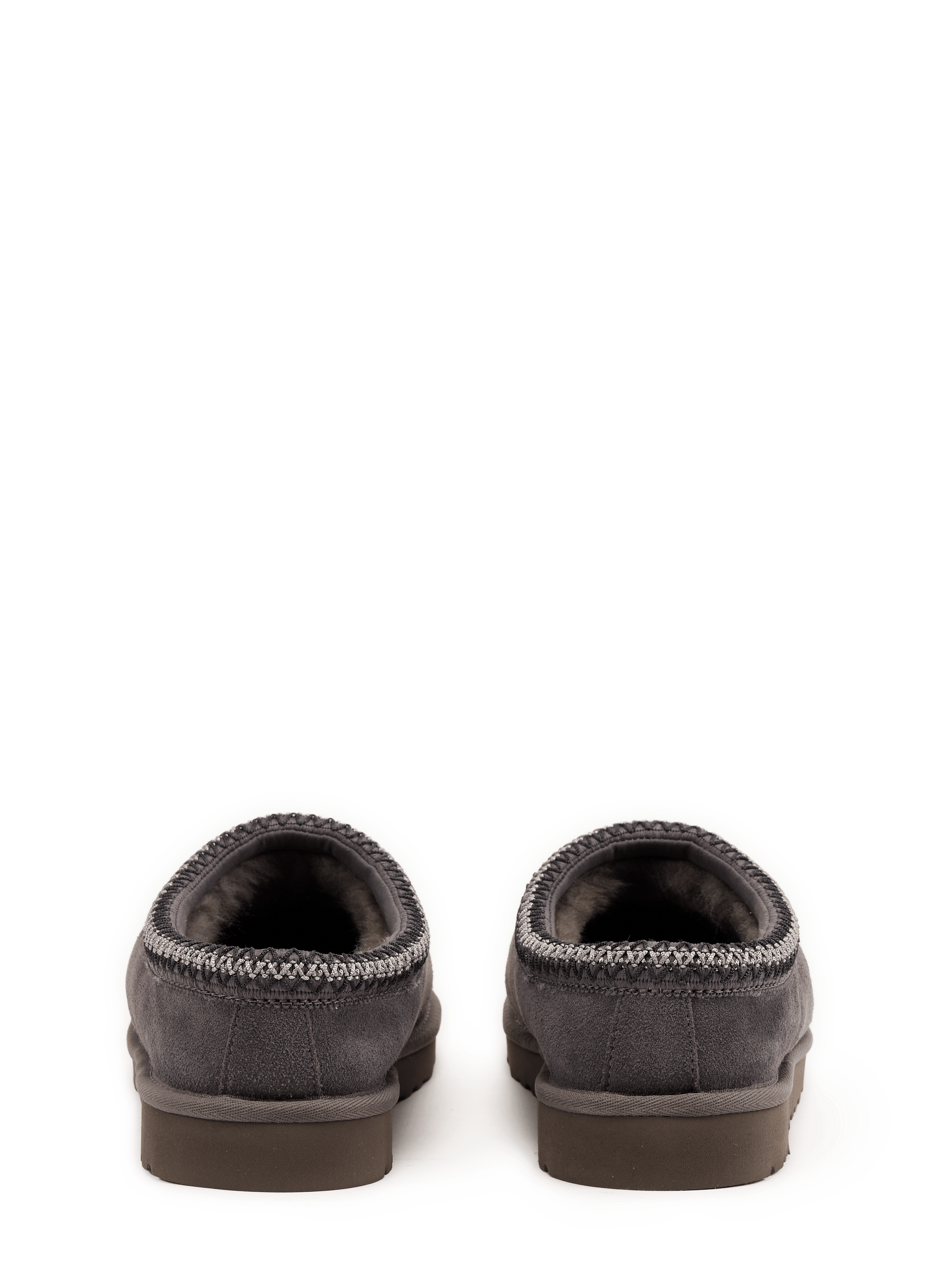 Pantoffels met binnenvoering van bont UGG Grijs