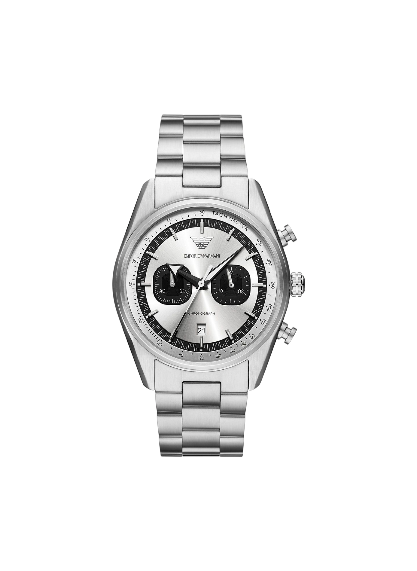 Quarzuhr aus Edelstahl ARMANI MONTRES Silber