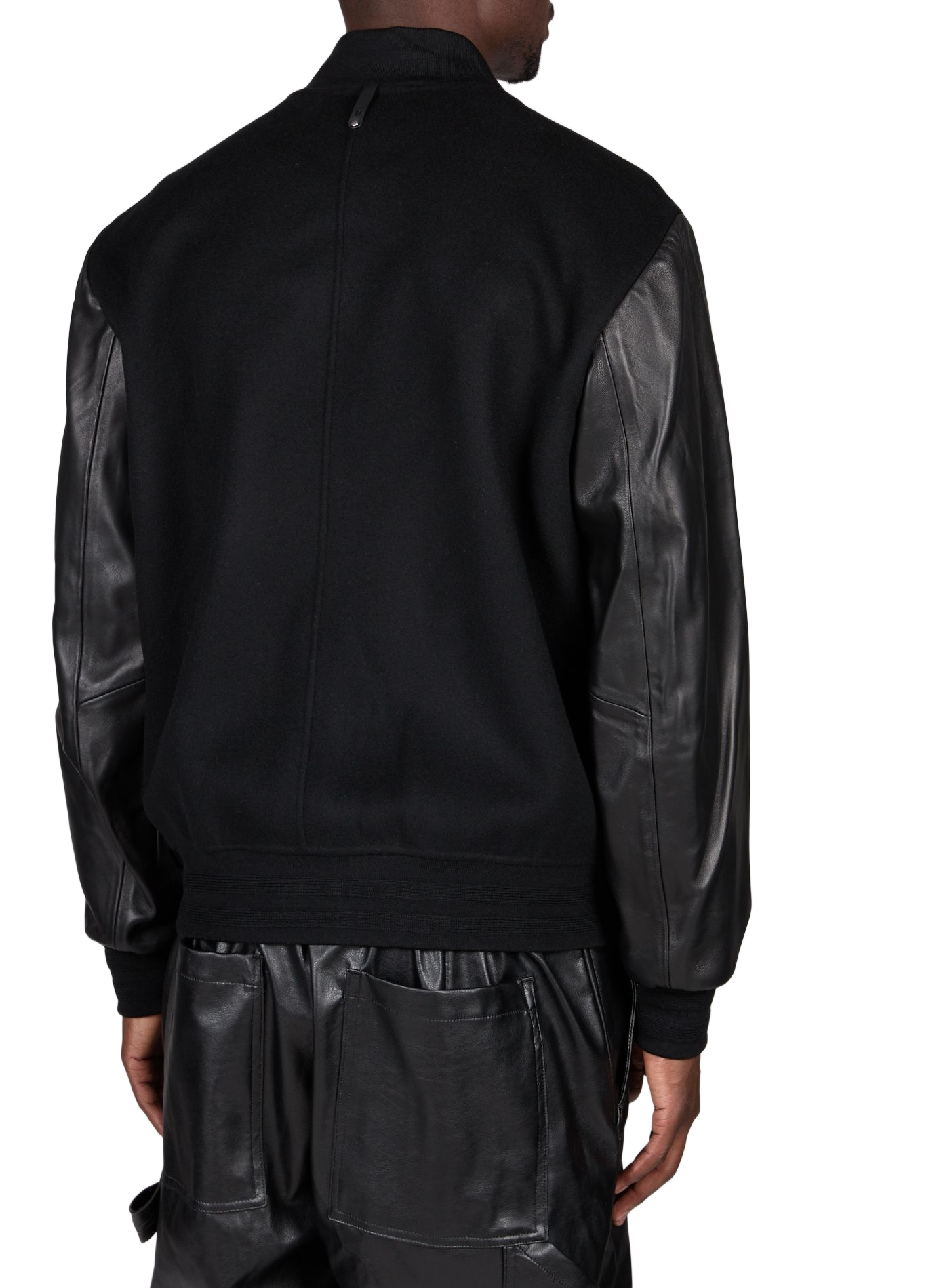 Round neck straight zip-up jacket MACKAGE Black