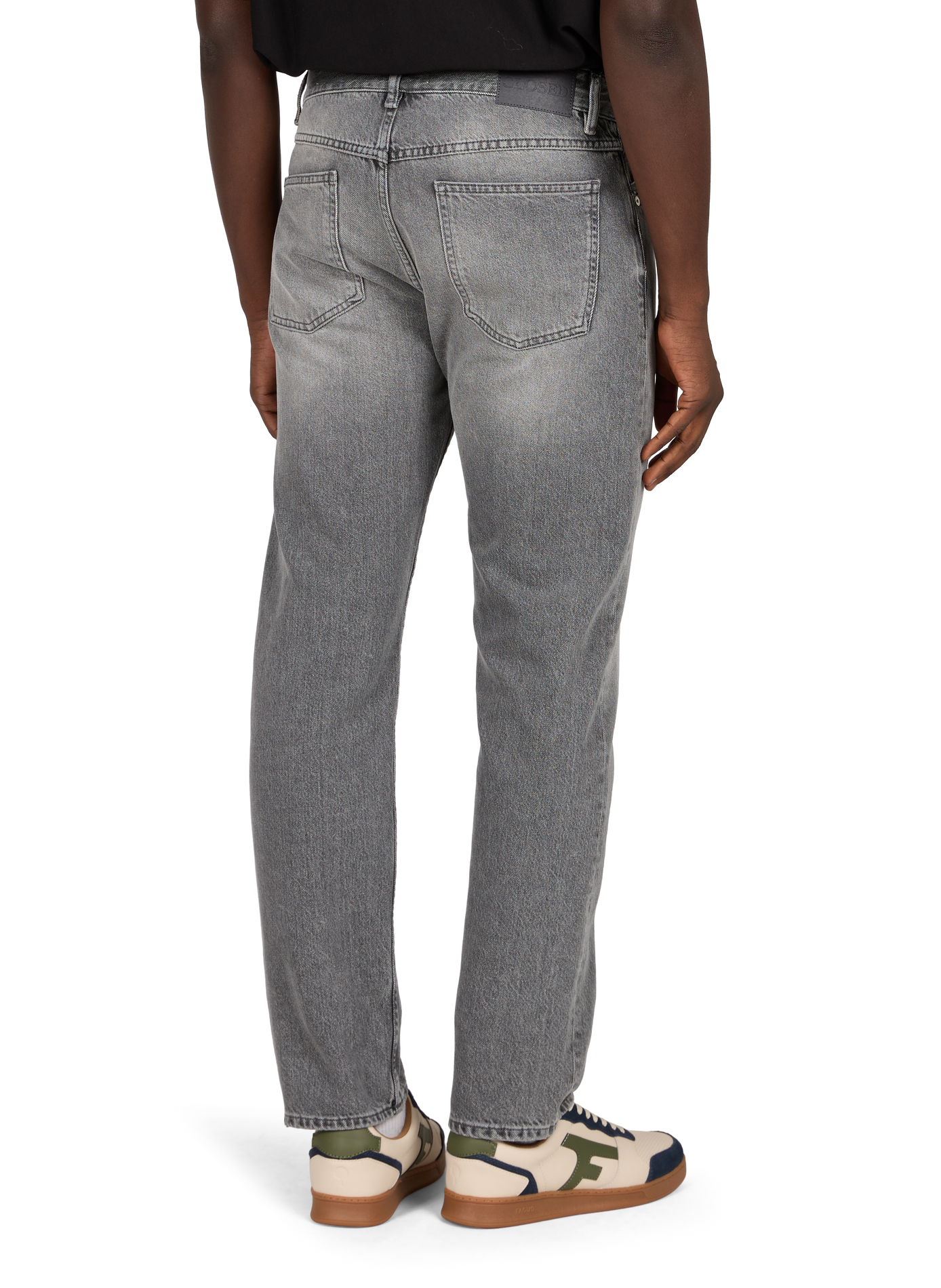 Jean regular Cooper True en denim de coton CLOSED Gris