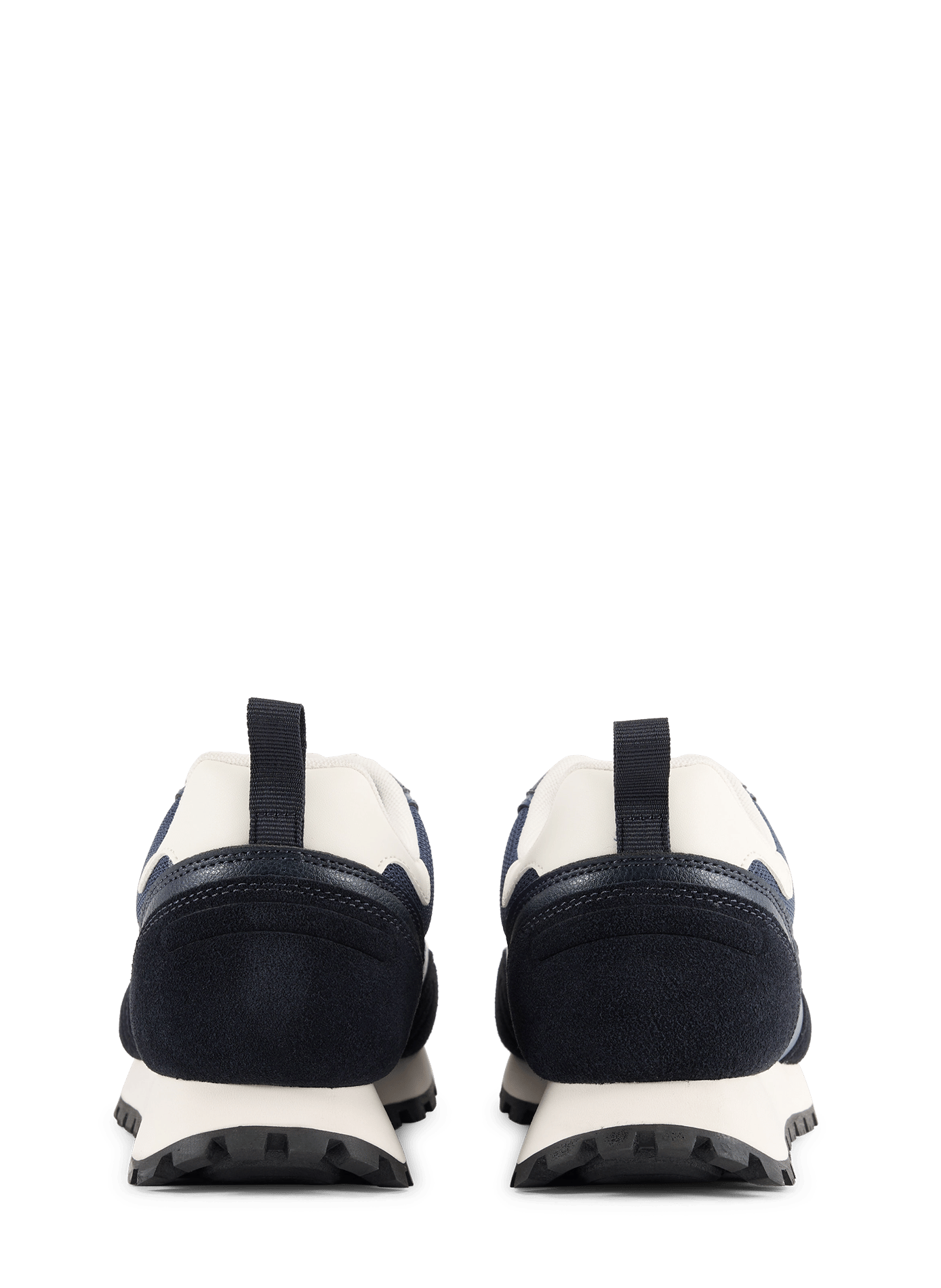 Slip-On Sneaker aus recyceltem gestricktem Netzstoff ARMANI EXCHANGE Blau