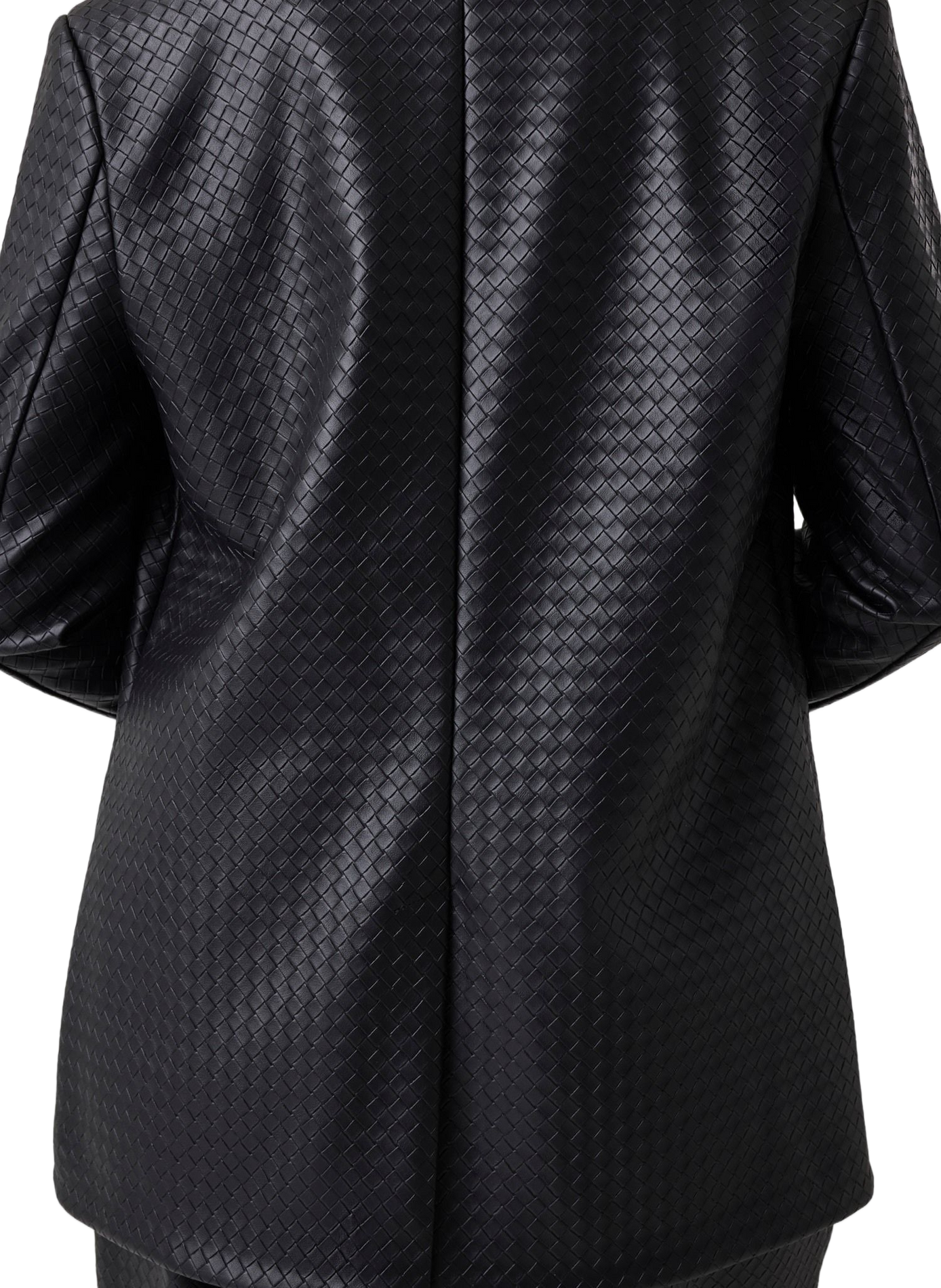 Strukturierter, gerade geschnittener Blazer GUESS Schwarz