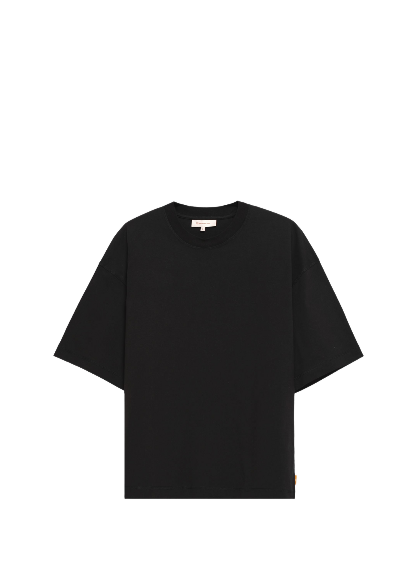 Oversized T-shirt van katoen GERTRUDE Zwart