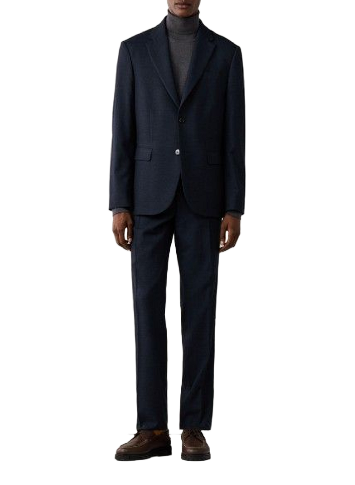 Blazer in blended wool. FACONNABLE Blue