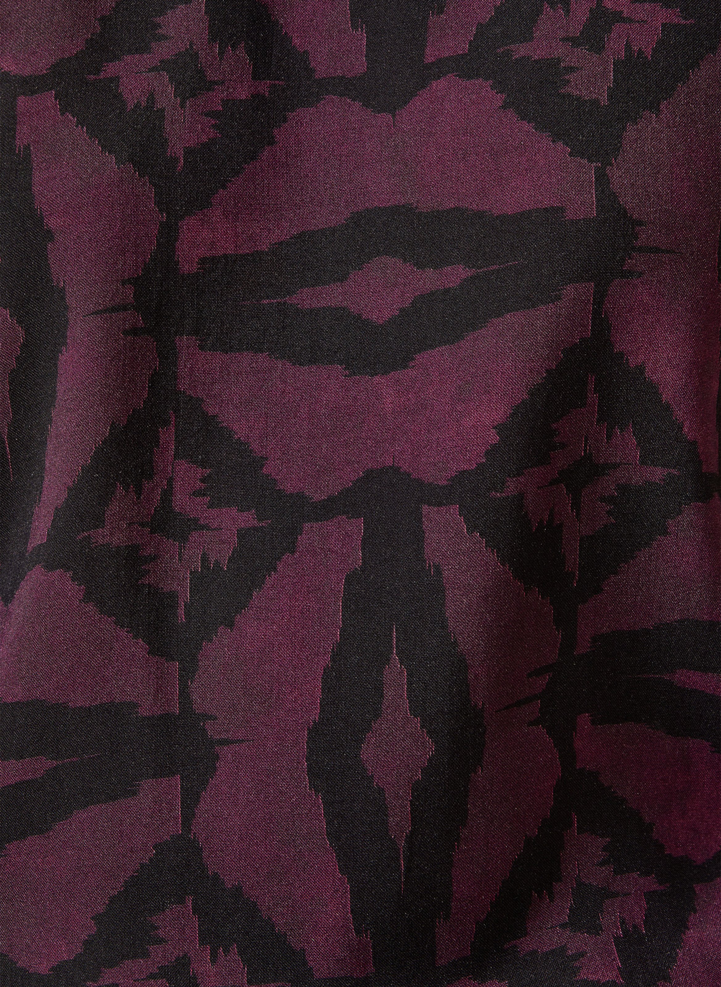 Losvallende top met lange mouwen, ronde hals en print LA FEE MARABOUTEE Veelkleurig
