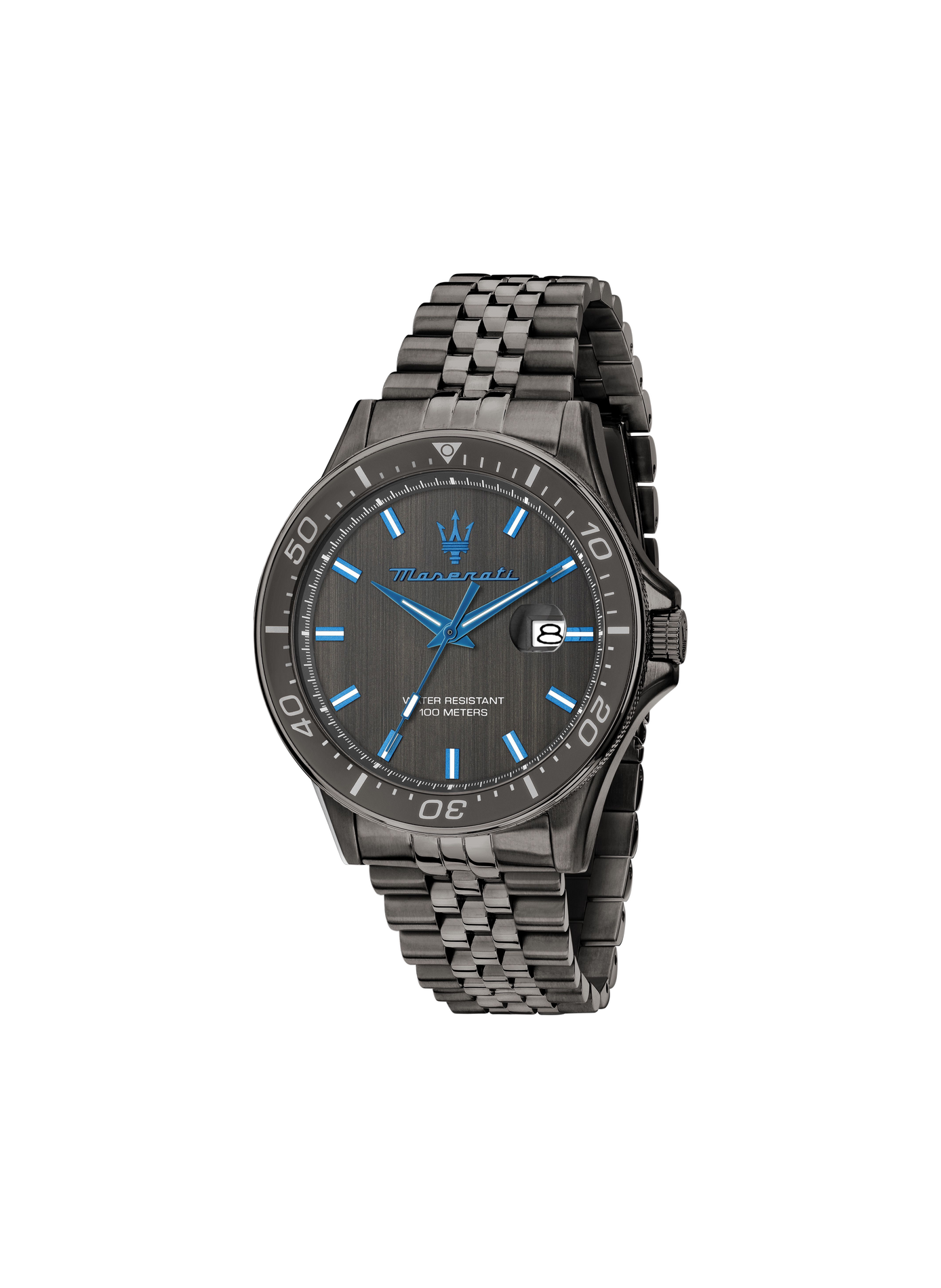 Montre quartz en acier inoxydable MASERATI Gris