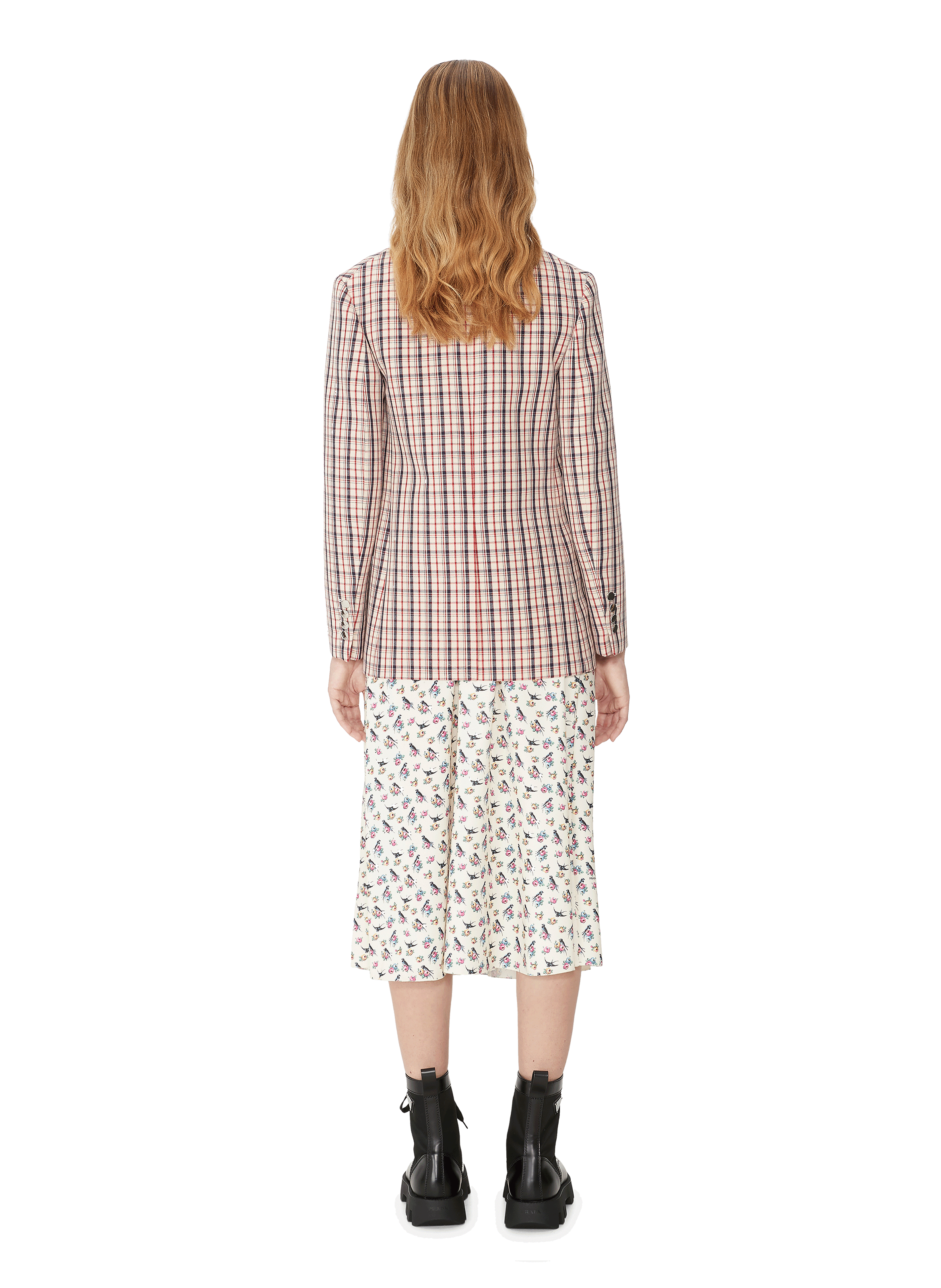 Virgin wool Jacket PRADA Red