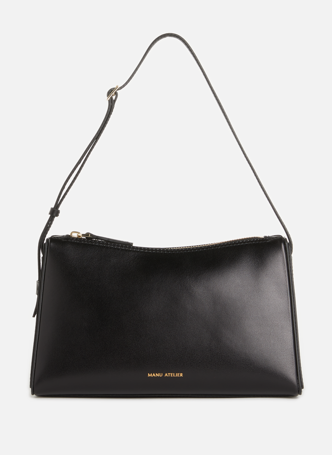 Leather handbag MANU ATELIER
