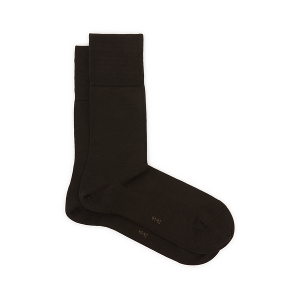 Falke Cotton Socks In Black