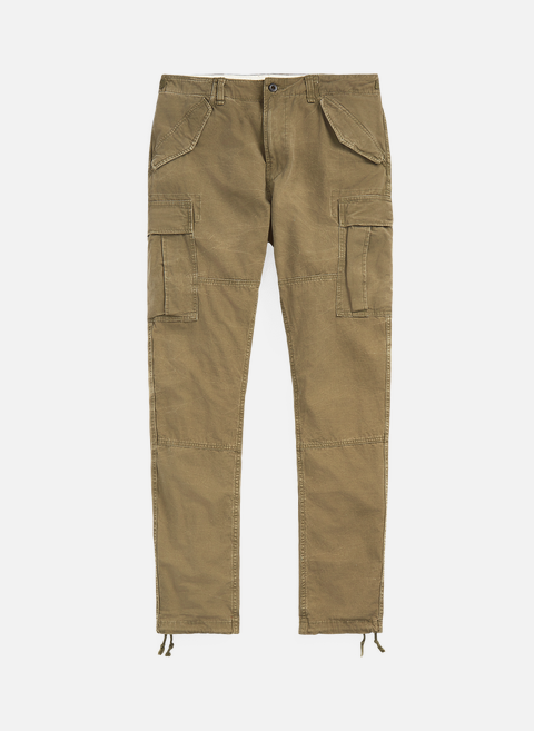 Pantalon cargo en coton GreenPOLO RALPH LAUREN 