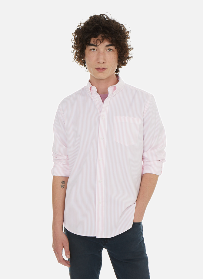 Striped cotton shirt ESPRIT