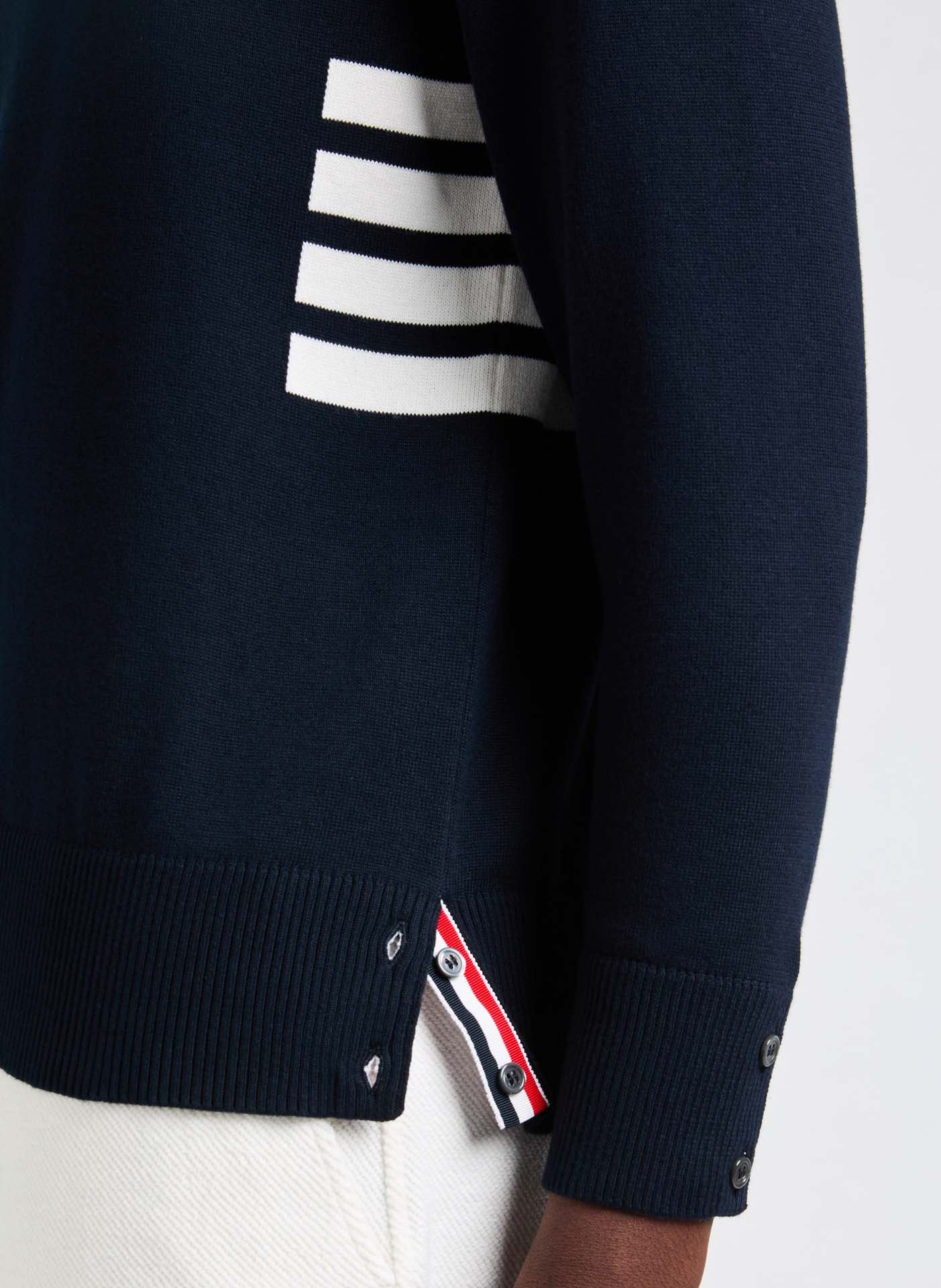 Crew-neck jumper THOM BROWNE Blue