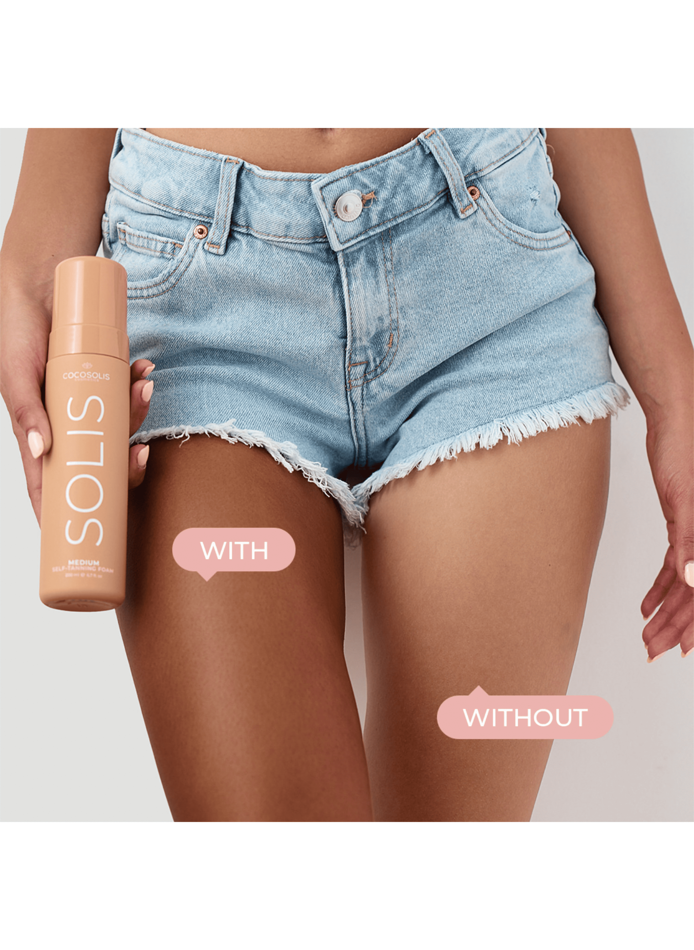 Solis Medium - Self-tanning Mousse - Face & Body COCOSOLIS No color