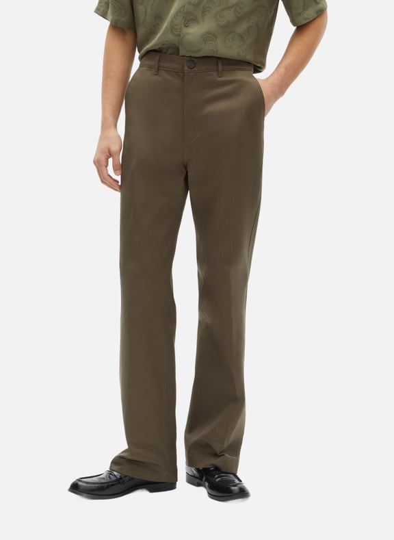 Pantalon droit Marron by THE KOOPLES THE KOOPLES Pantalon droit Marron