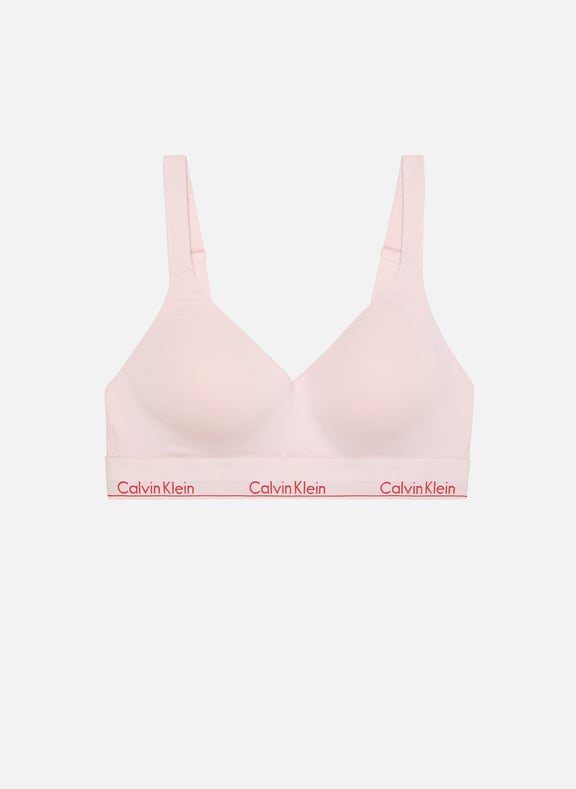 Cotton blend bra Pink by CALVIN KLEIN CALVIN KLEIN Cotton blend bra Pink