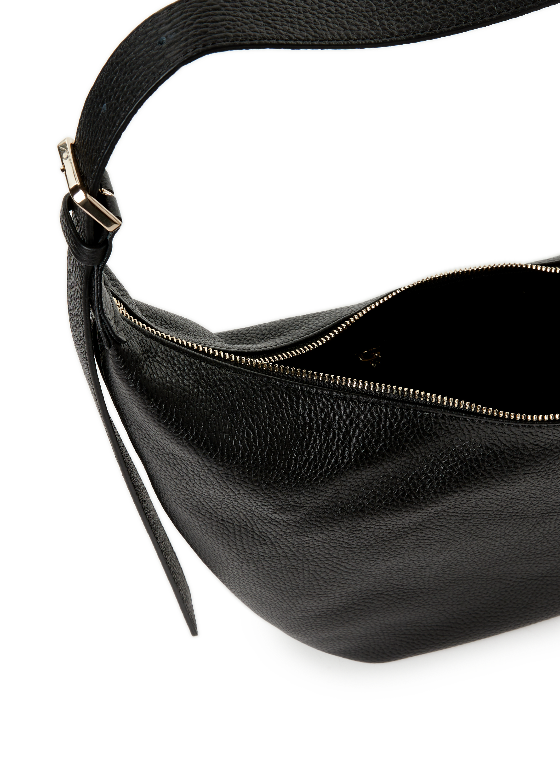 Sac à main Ganane en cuir SAISON 1865 Noir