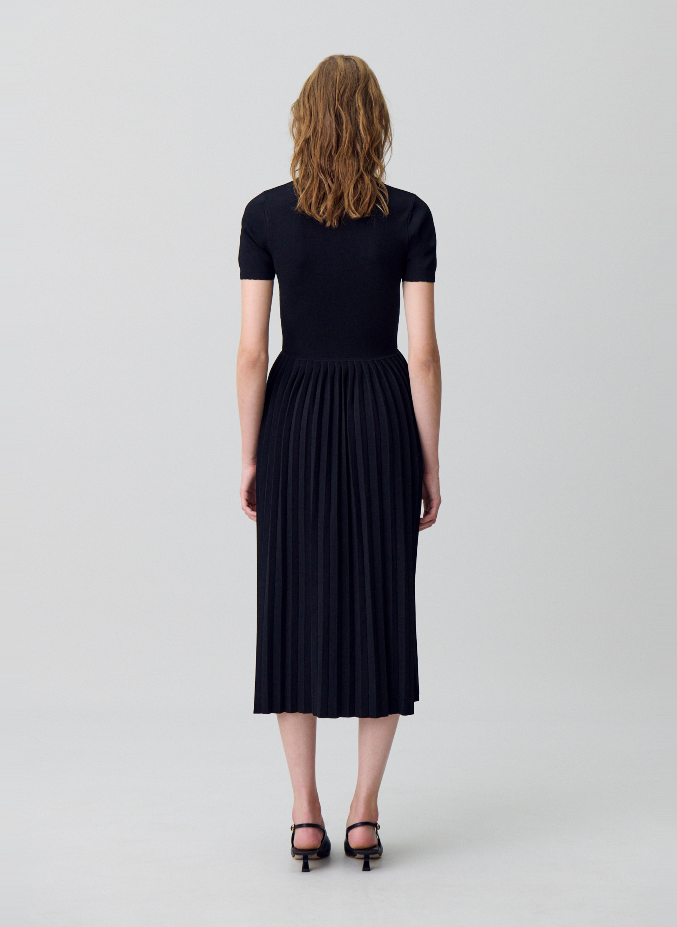 Robe courte à imprimé floral musa CLAUDIE PIERLOT Noir