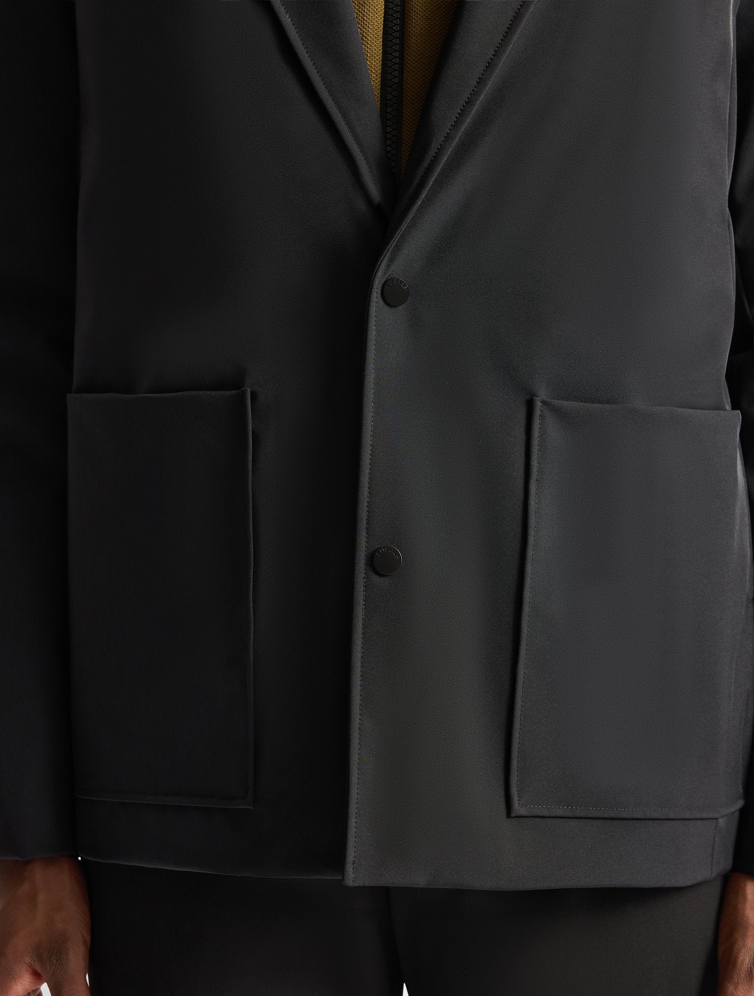 Veste petro col tailleur coupe ample FUSALP Noir