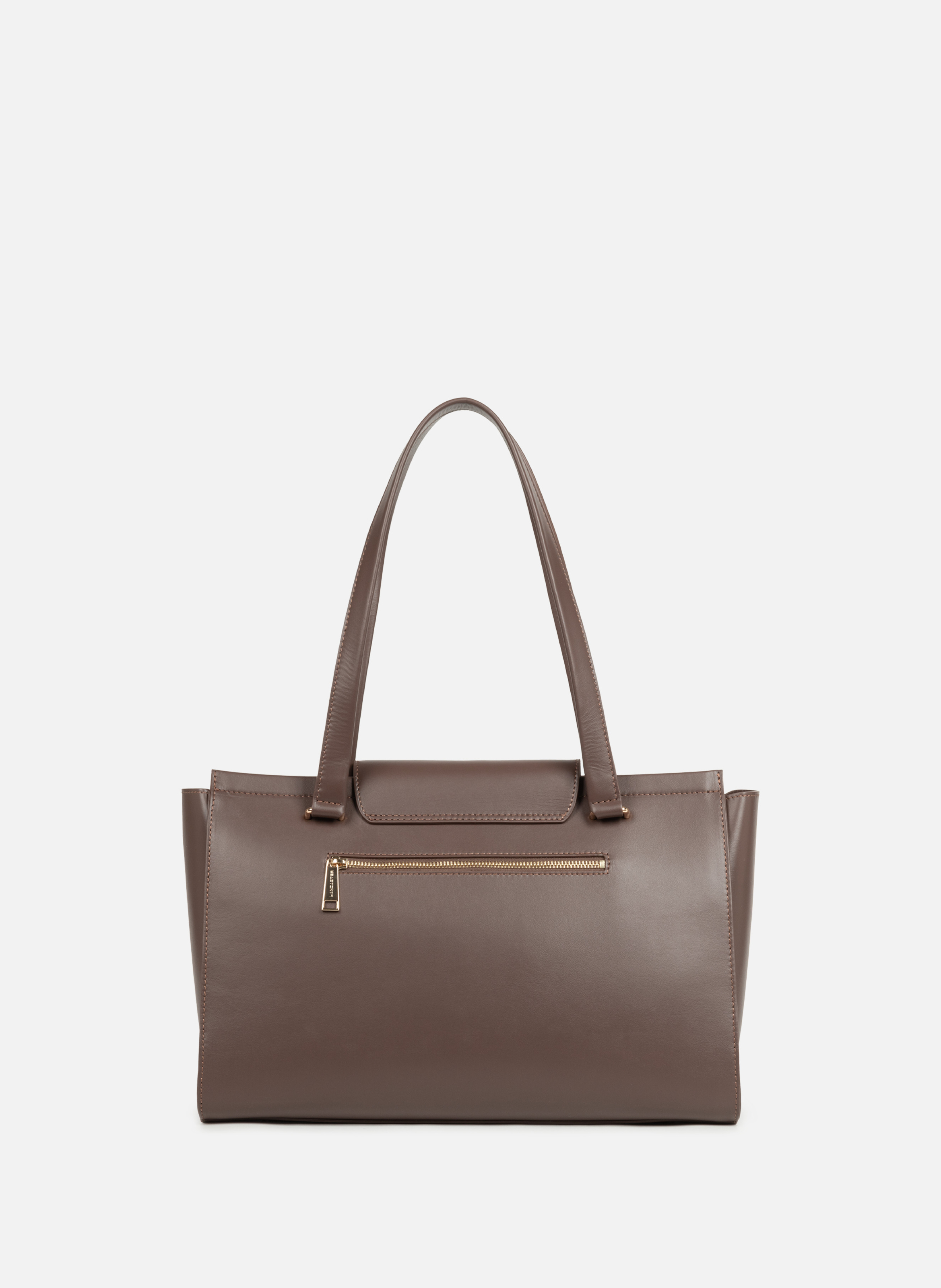 Tote bag - Paris PAD LANCASTER Brown