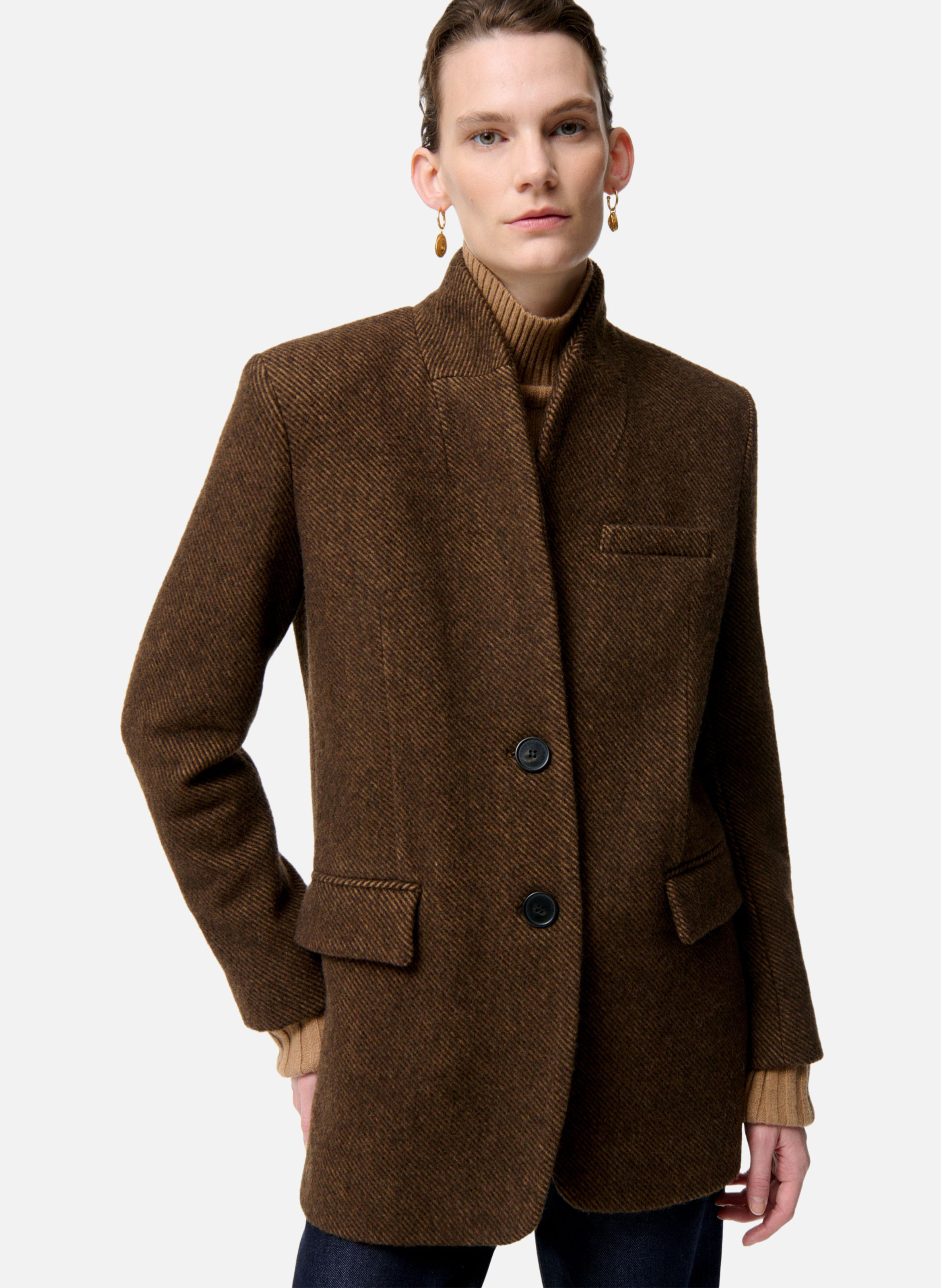 VANESSA BRUNO Veste jovanka Marron