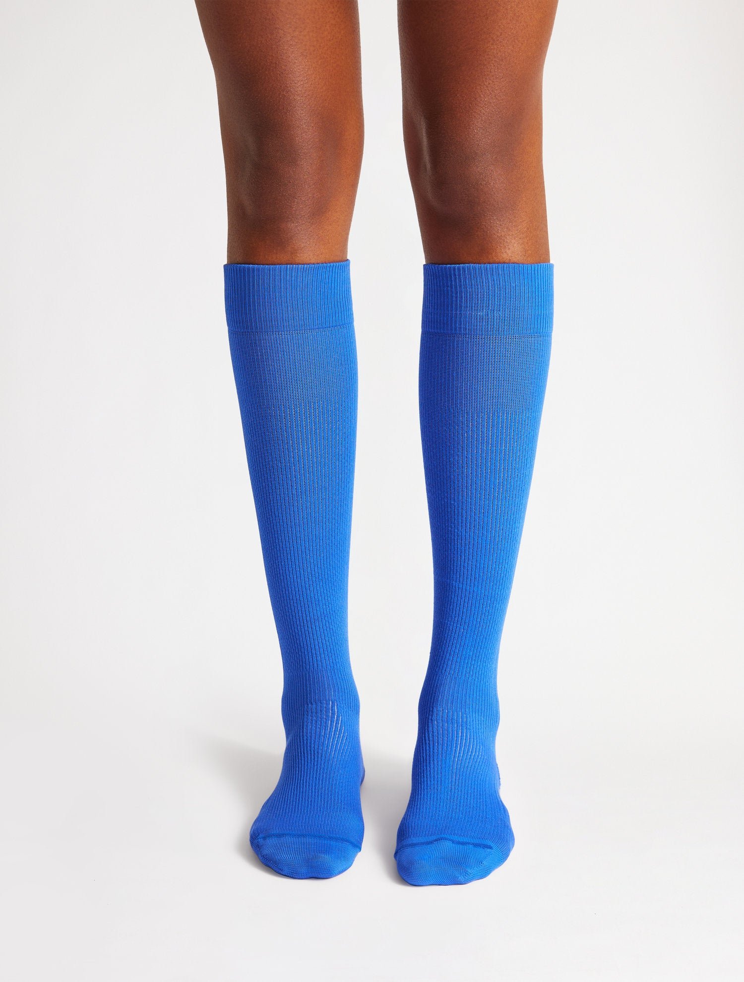 Chaussettes de ski sock pop coupe regular FUSALP Bleu