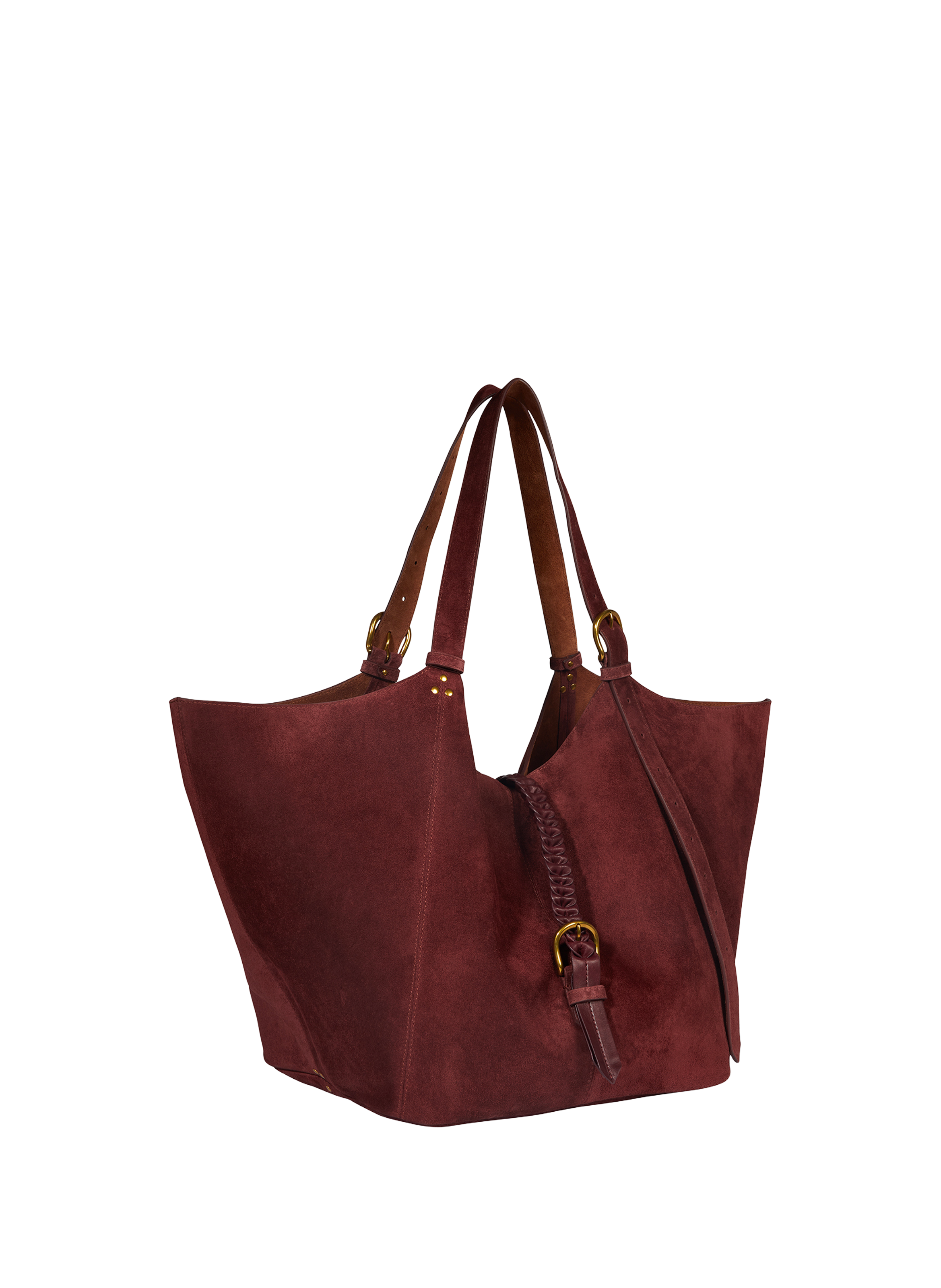Joseph M buffalo leather tote bag JÉRÔME DREYFUSS Red