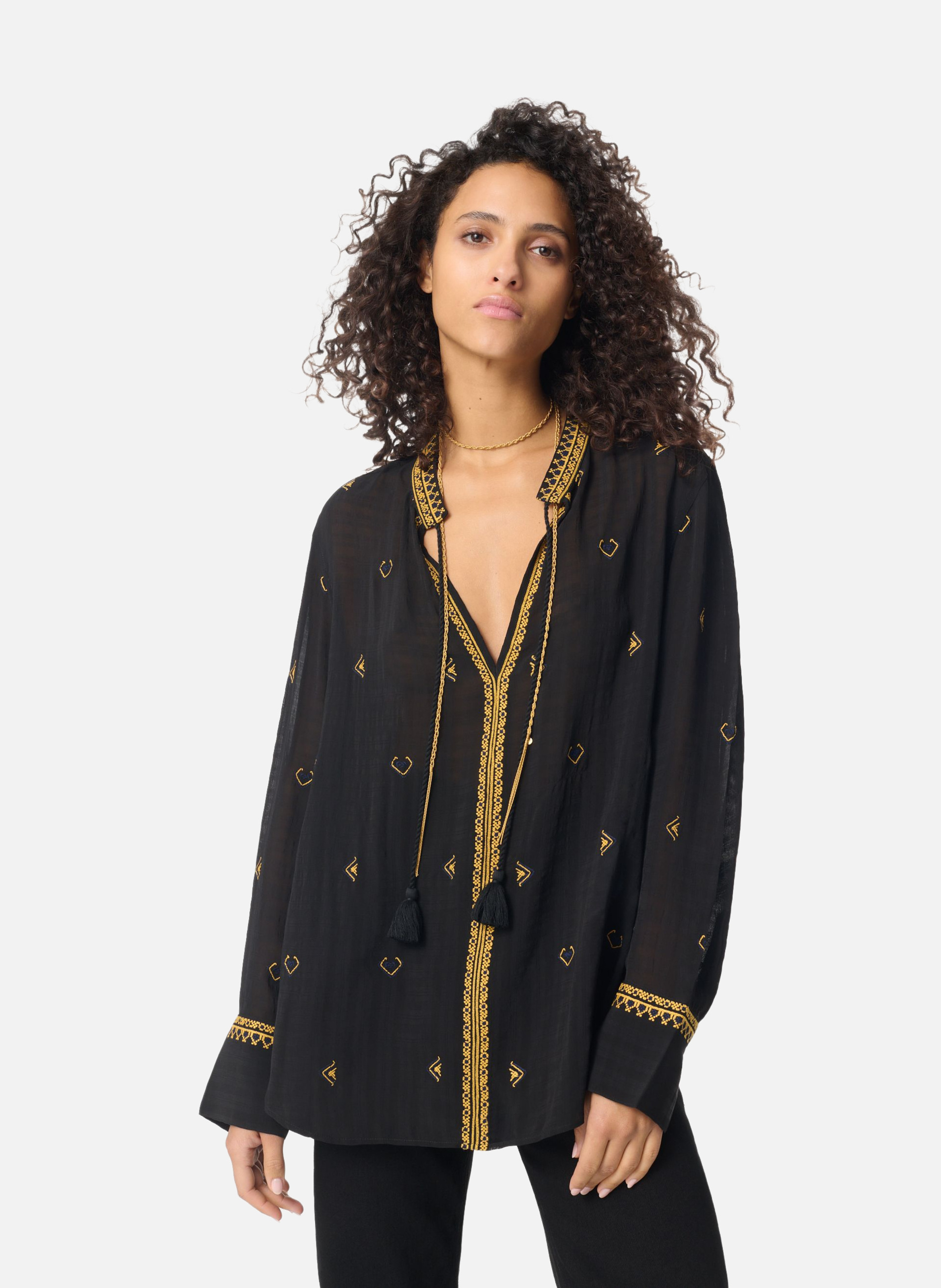 Blouse gaspard VANESSA BRUNO Noir