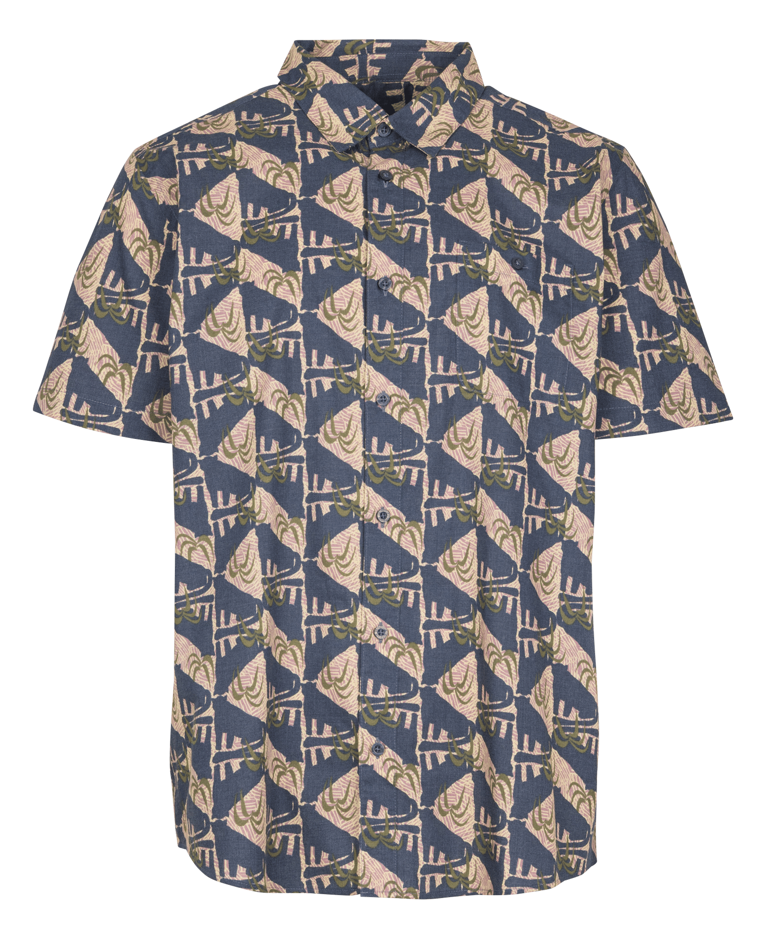 Chemise regular-fit imprimée en coton bio mélangé PATAGONIA Multicolore