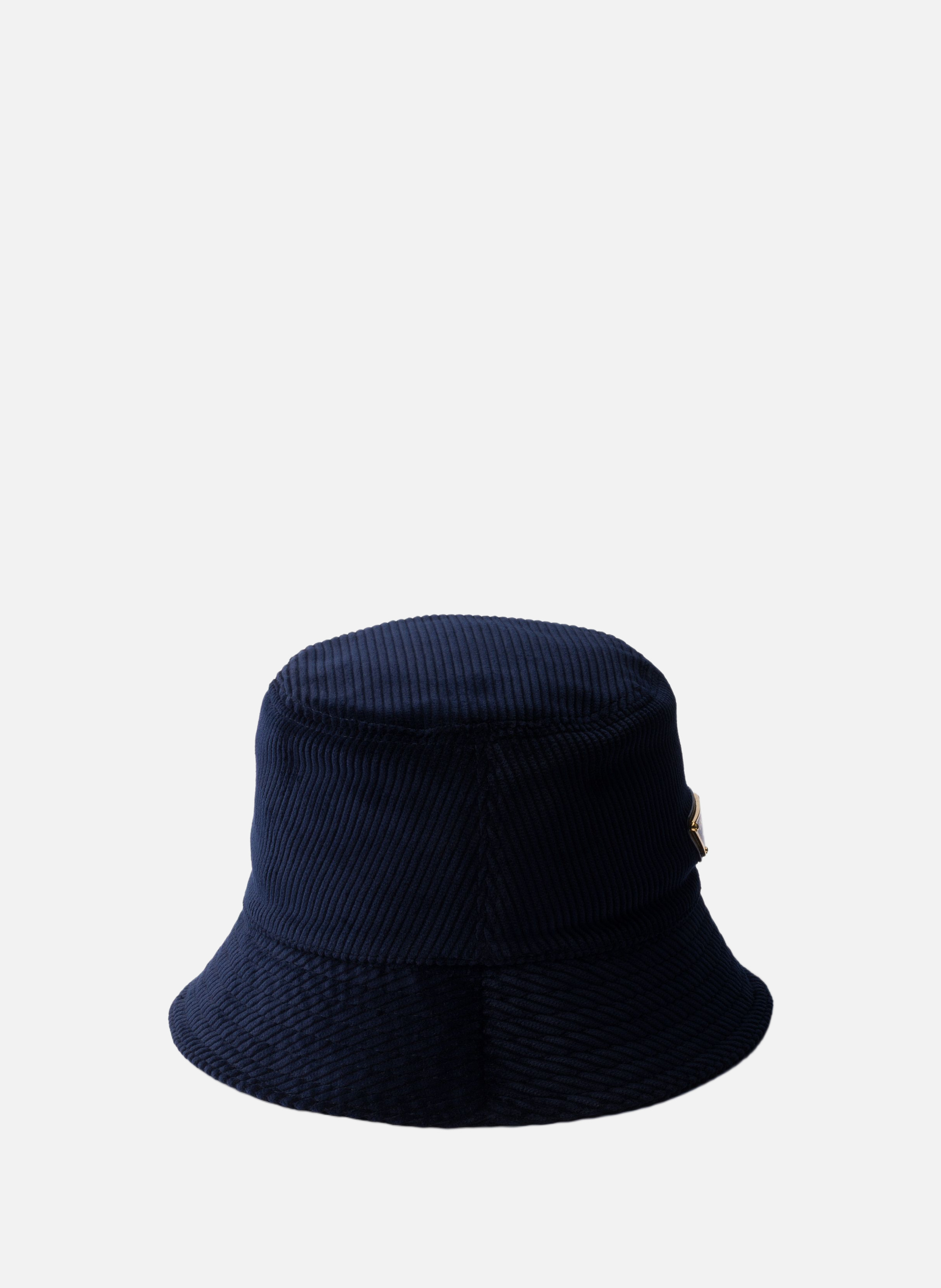 Bob en velours côtelé PRADA Bleu