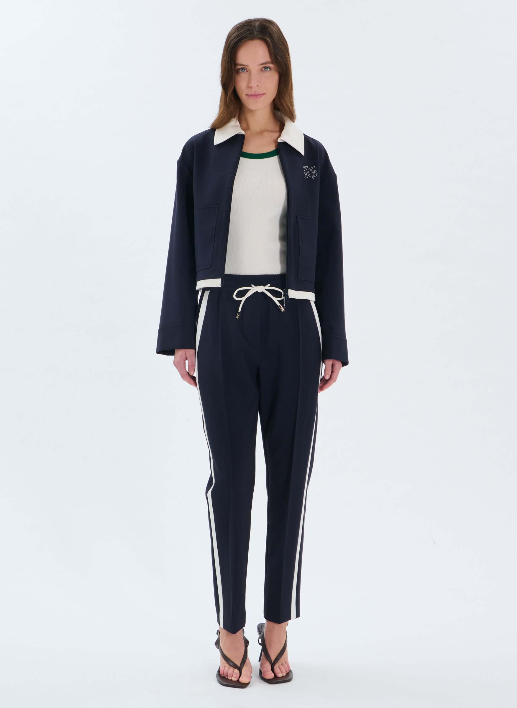 Pantalon  pielo ZAPA Bleu