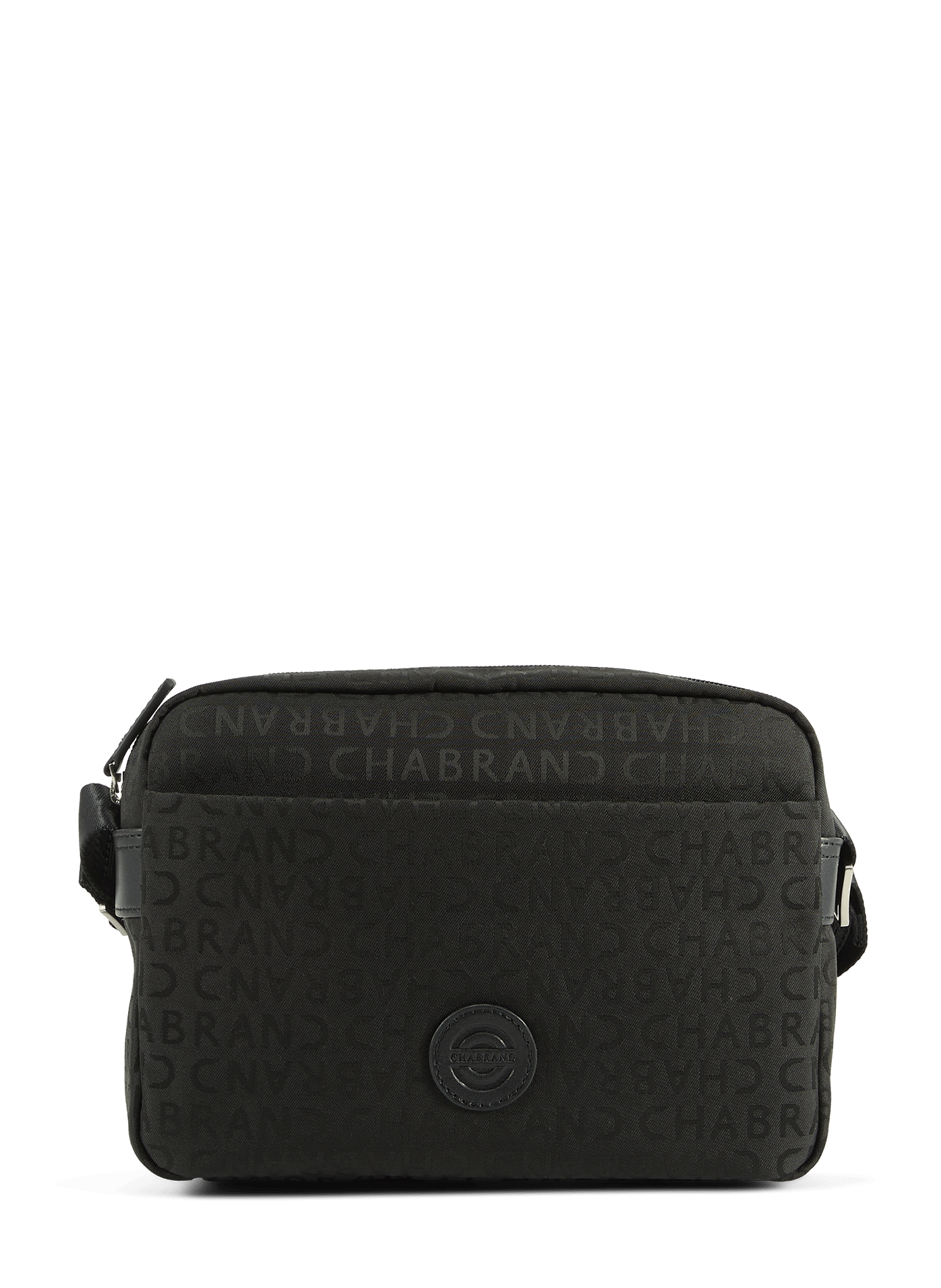 Prado shoulder bag in logo canvas CHABRAND Black