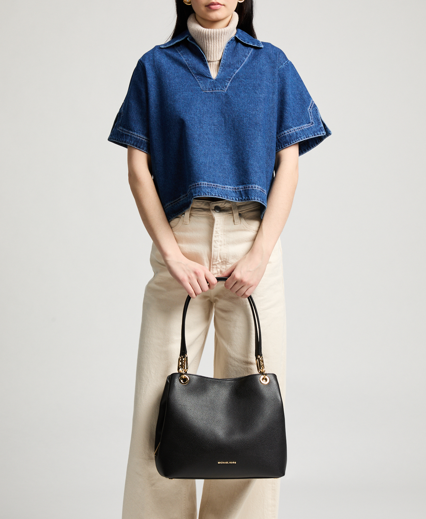 Handtasche Kensing MICHAEL KORS Schwarz