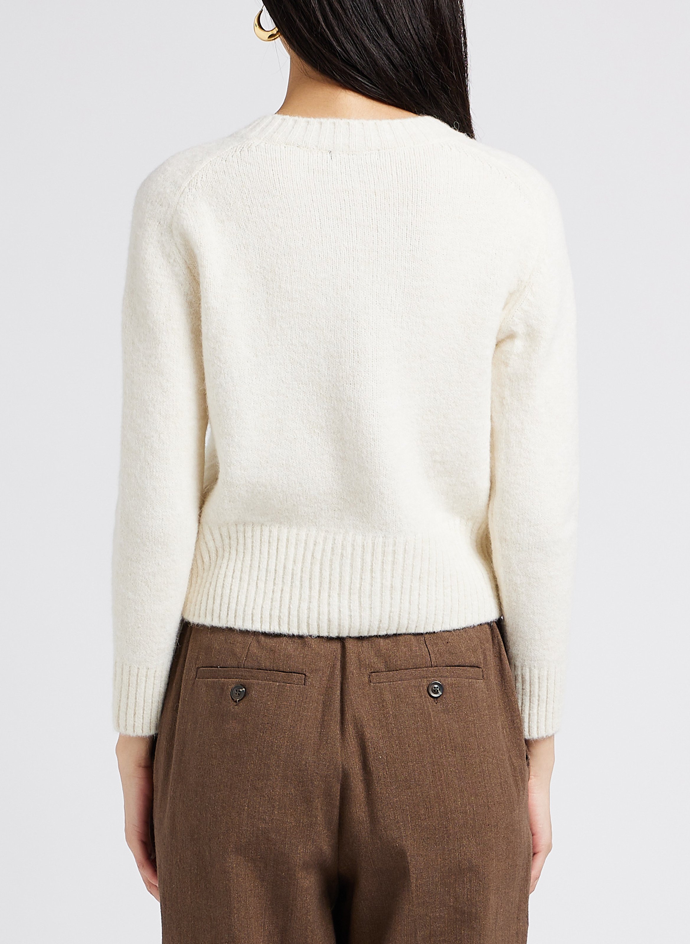 Gilet court boutonné lyne SOEUR Beige