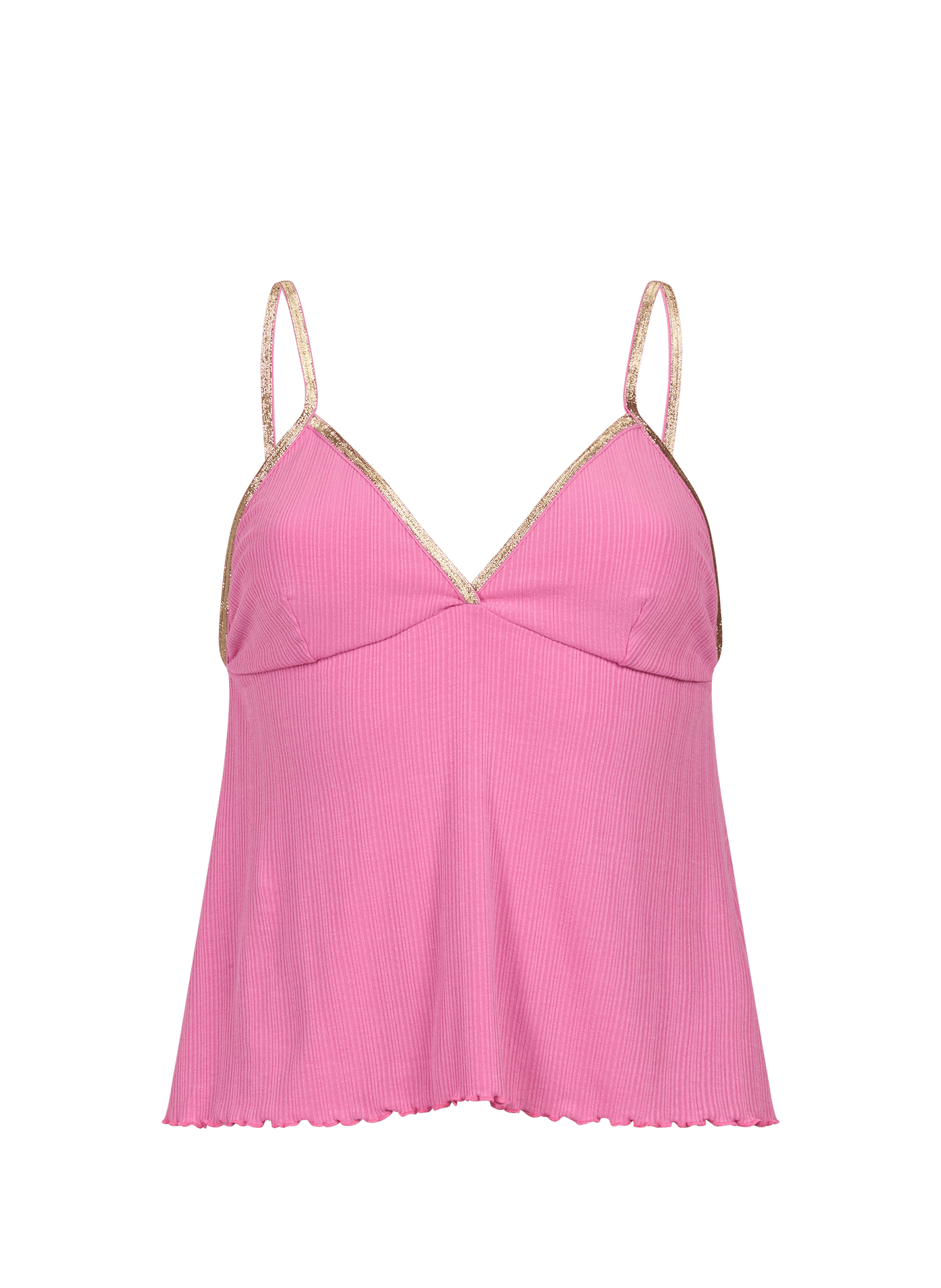 Ribbed Tank Top Giu LA NOUVELLE Pink