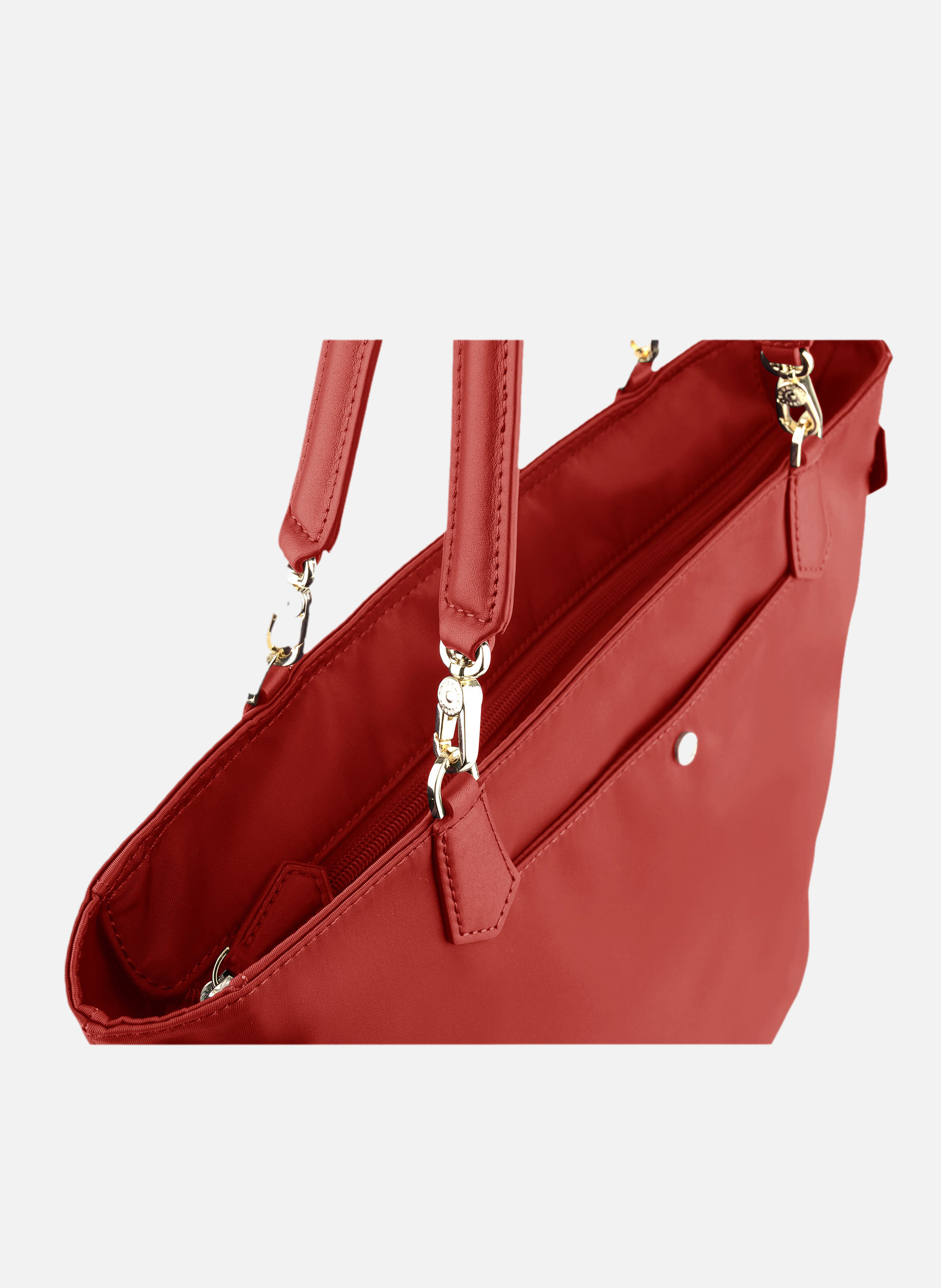 Daily | sac cabas mm en nylon POURCHET Rouge