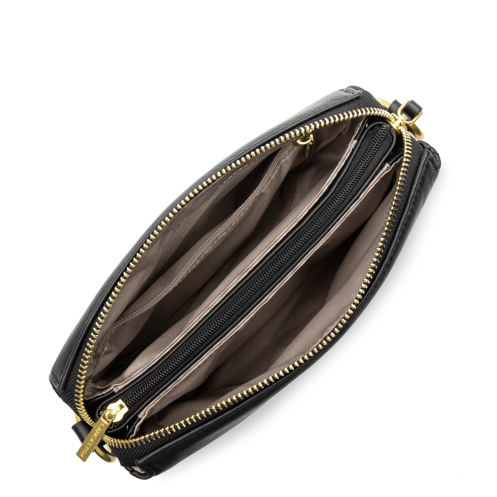 Petite pochette - soft matelassé LANCASTER Noir