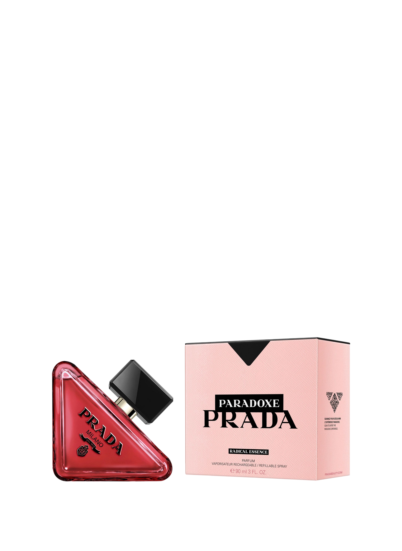 Paradox - Radical Essence Floral Ambery Woody Rechargeable Perfume PRADA No color