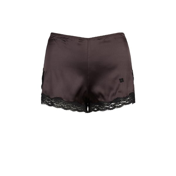 Boxer à dentelle en soie Boxer à dentelle en soie
