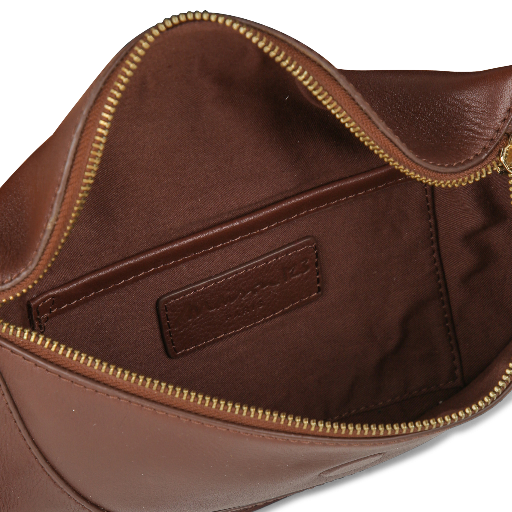 Sac banane en cuir marcel MAISON 123 Rouge