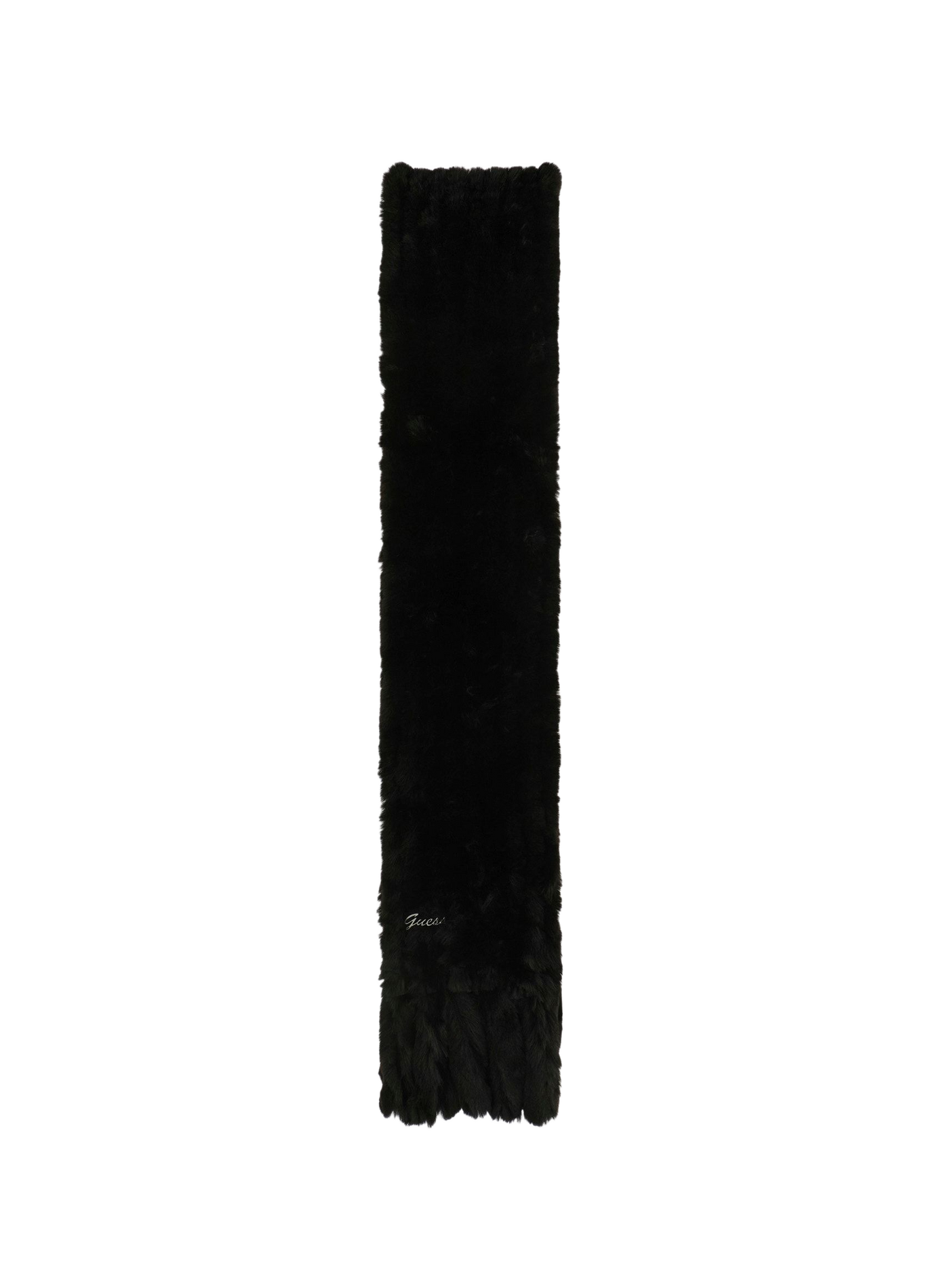 Echarpe Cecilia en effet fourrure GUESS Schwarz
