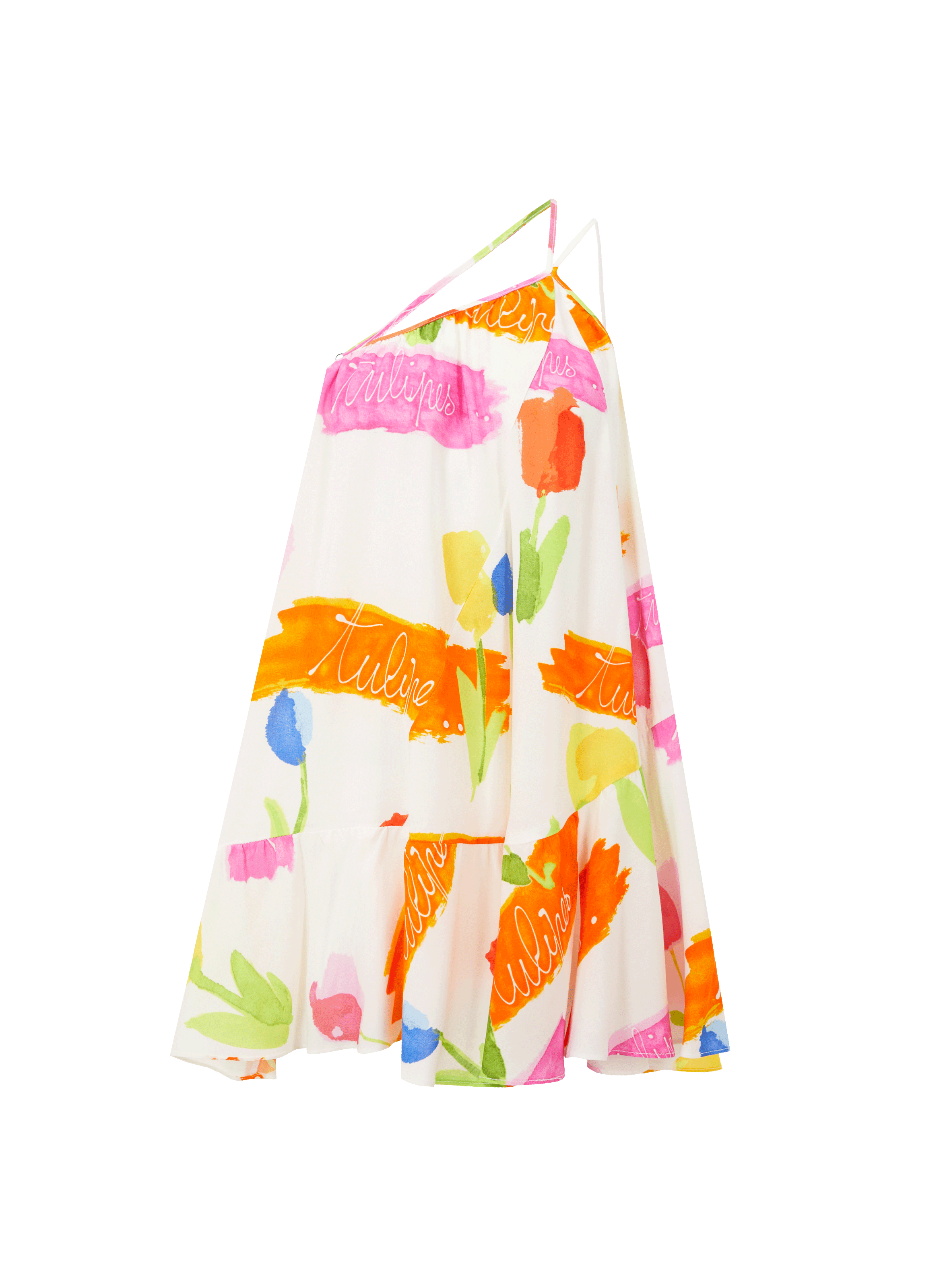 Robe courte Tulipes