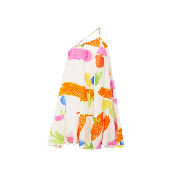 Robe courte Tulipes
