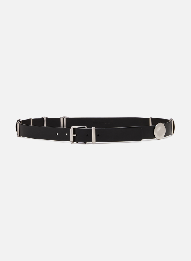 Calfskin leather belt BOTTEGA VENETA