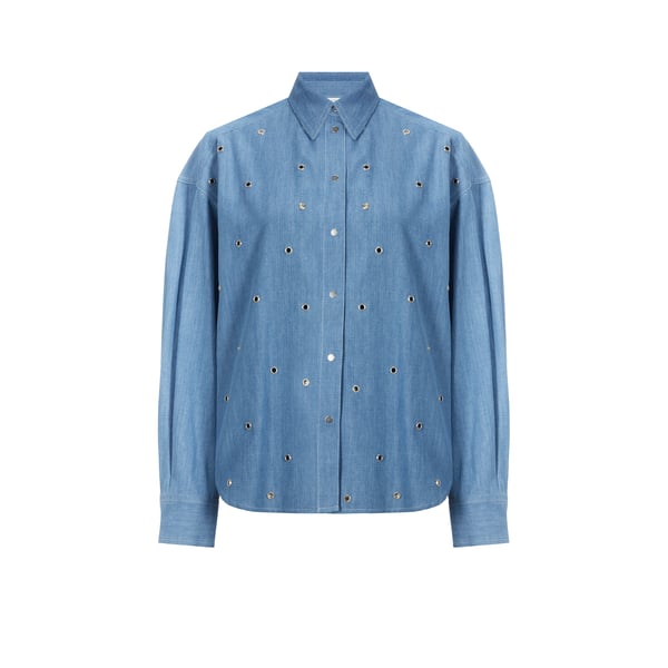 Chemise jean en coton