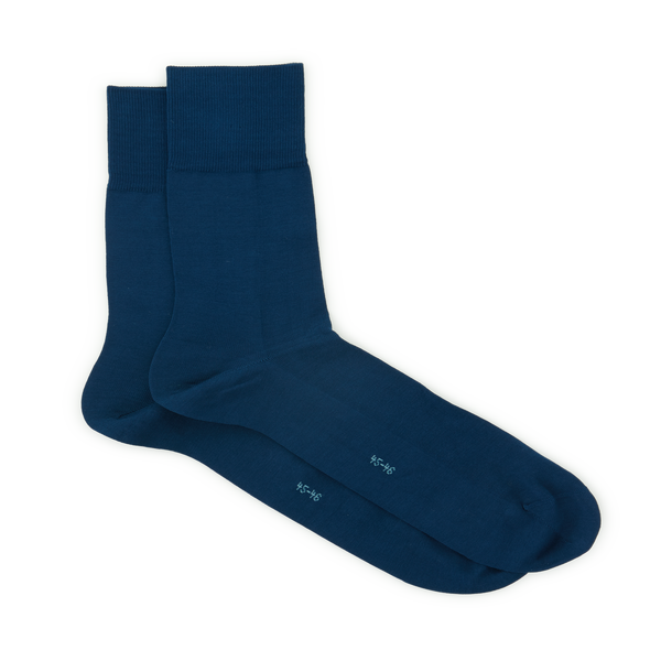 Falke Cotton Socks In Blue