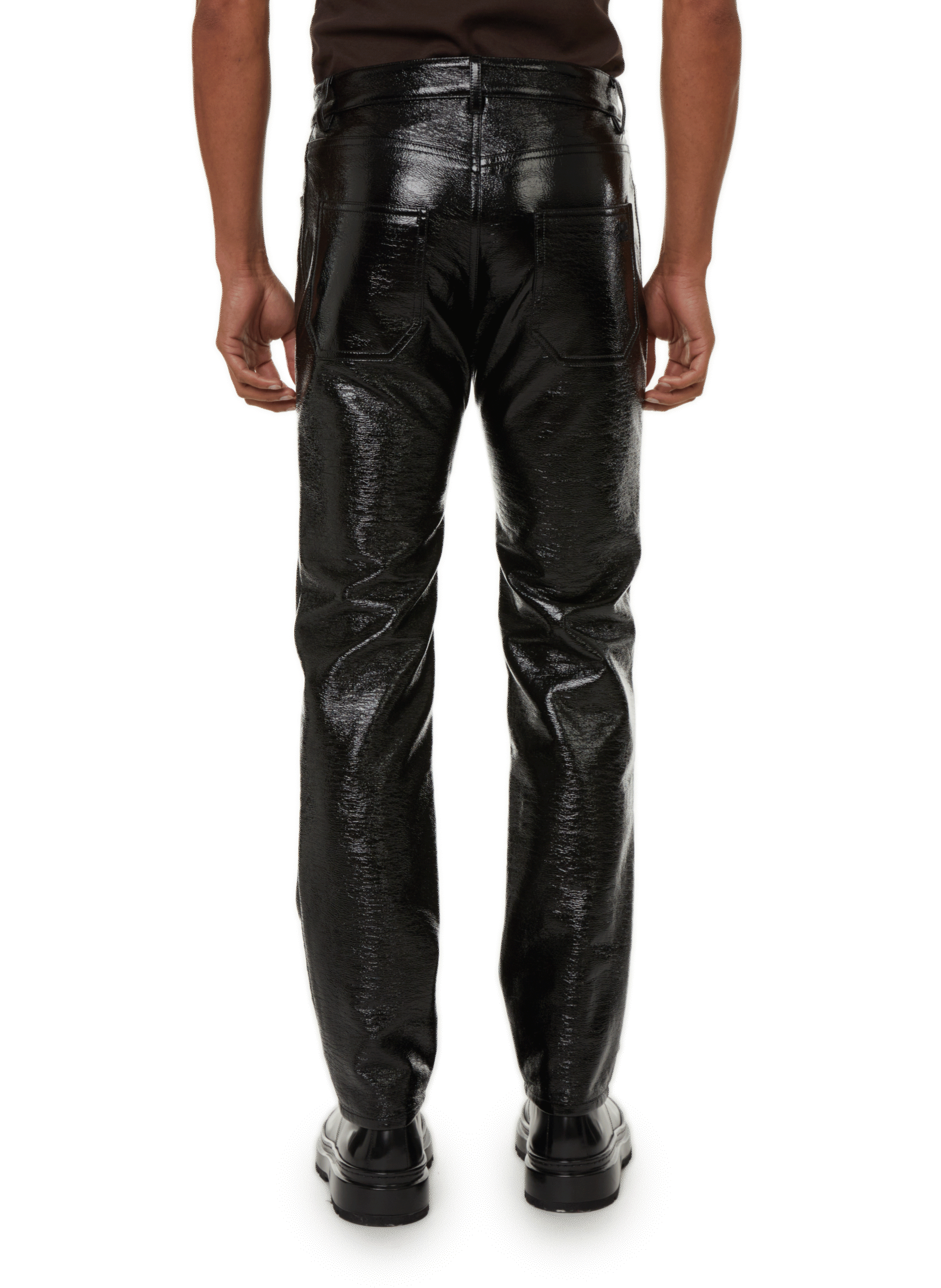 Vinylhose COURRÈGES Schwarz